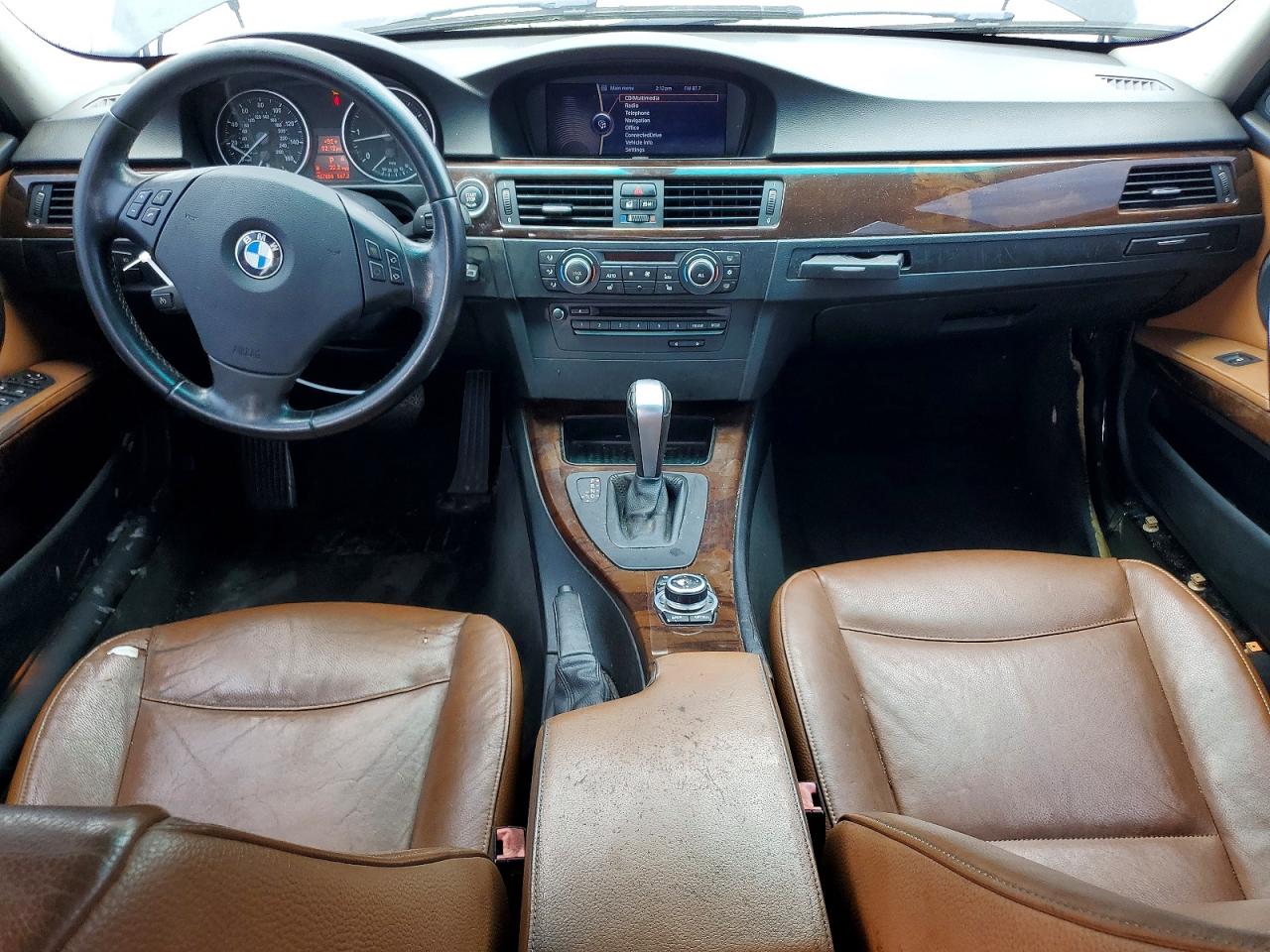 2011 Bmw 335 D Black vin: WBAPN7C54BF183853