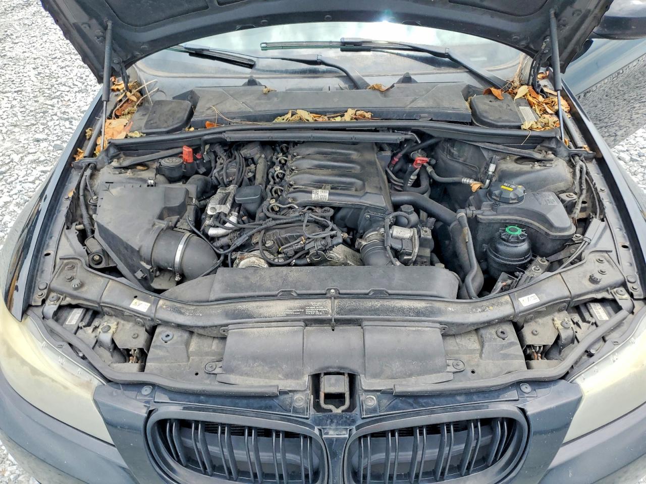 2011 Bmw 335 D Black vin: WBAPN7C54BF183853