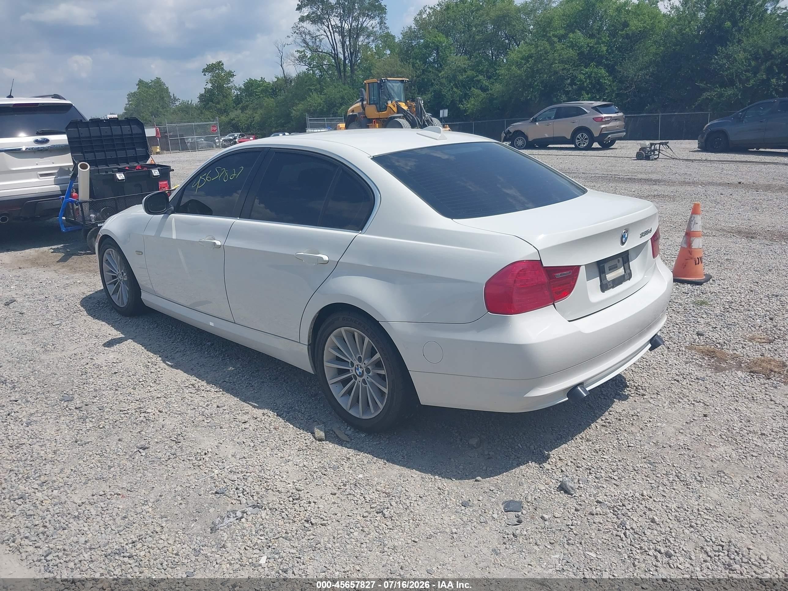 2011 Bmw 335d   Белый vin: WBAPN7C55BA781348
