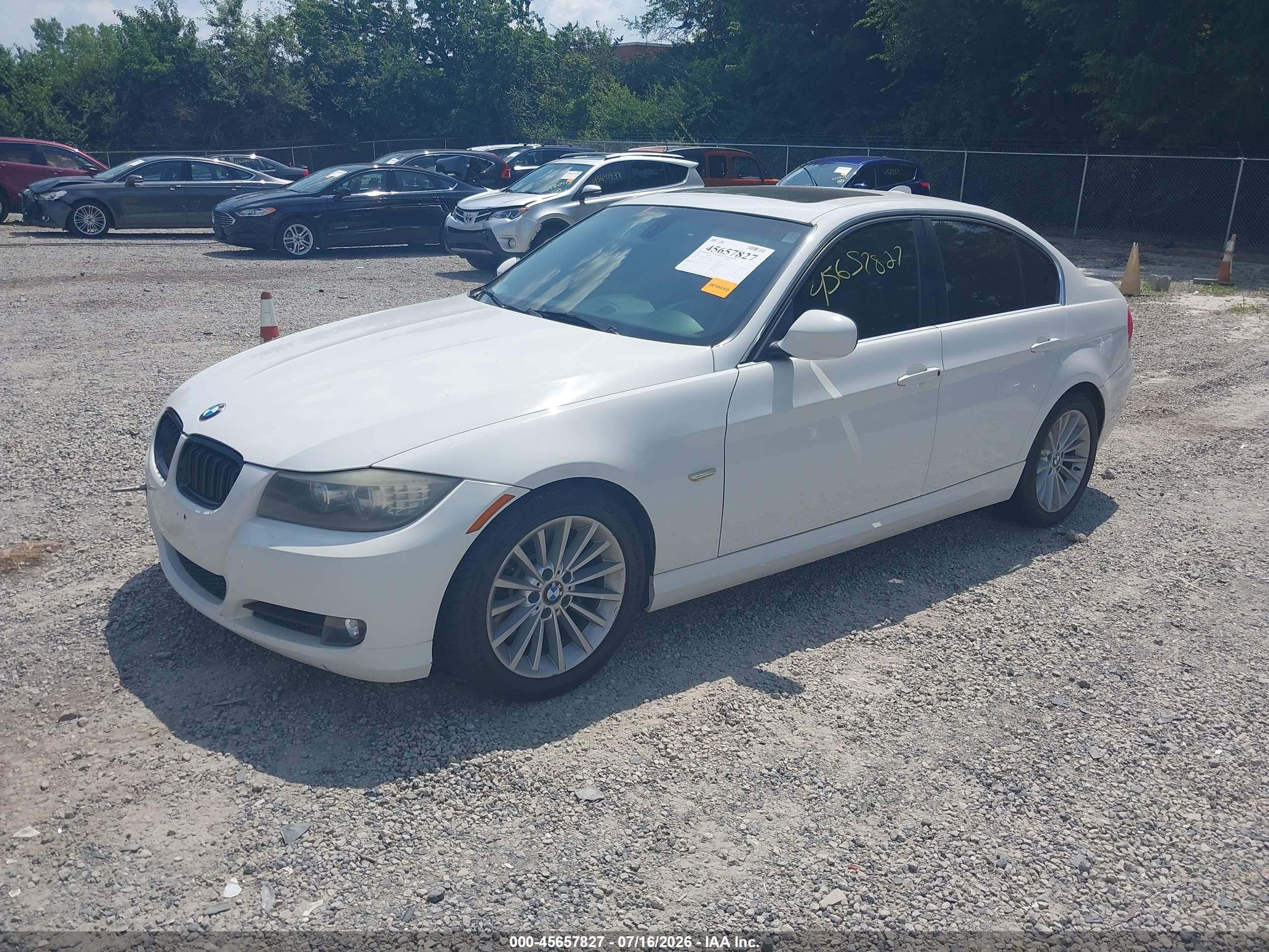 2011 Bmw 335d   Белый vin: WBAPN7C55BA781348