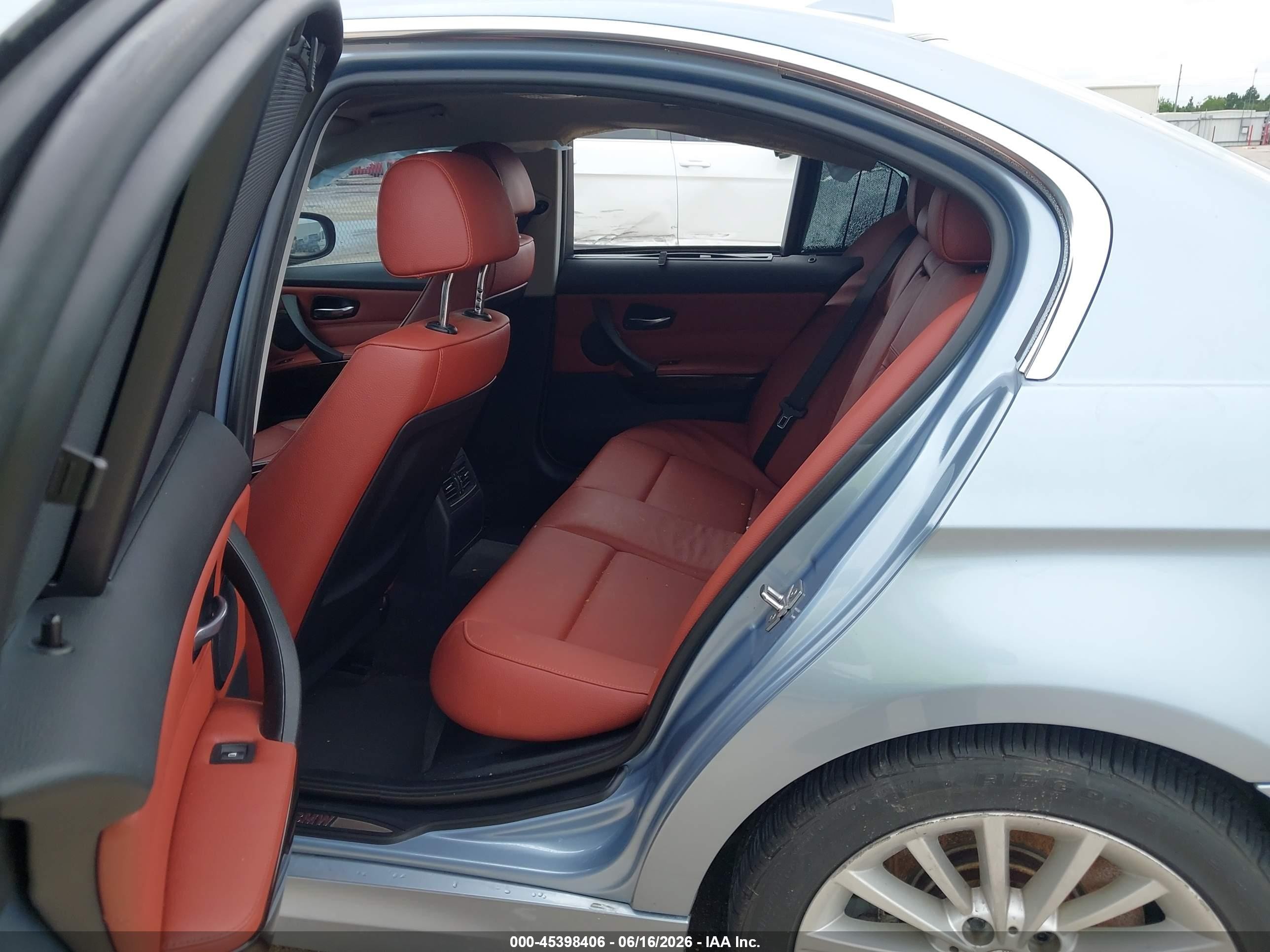 2011 Bmw 335d   Light Blue vin: WBAPN7C56BA780113