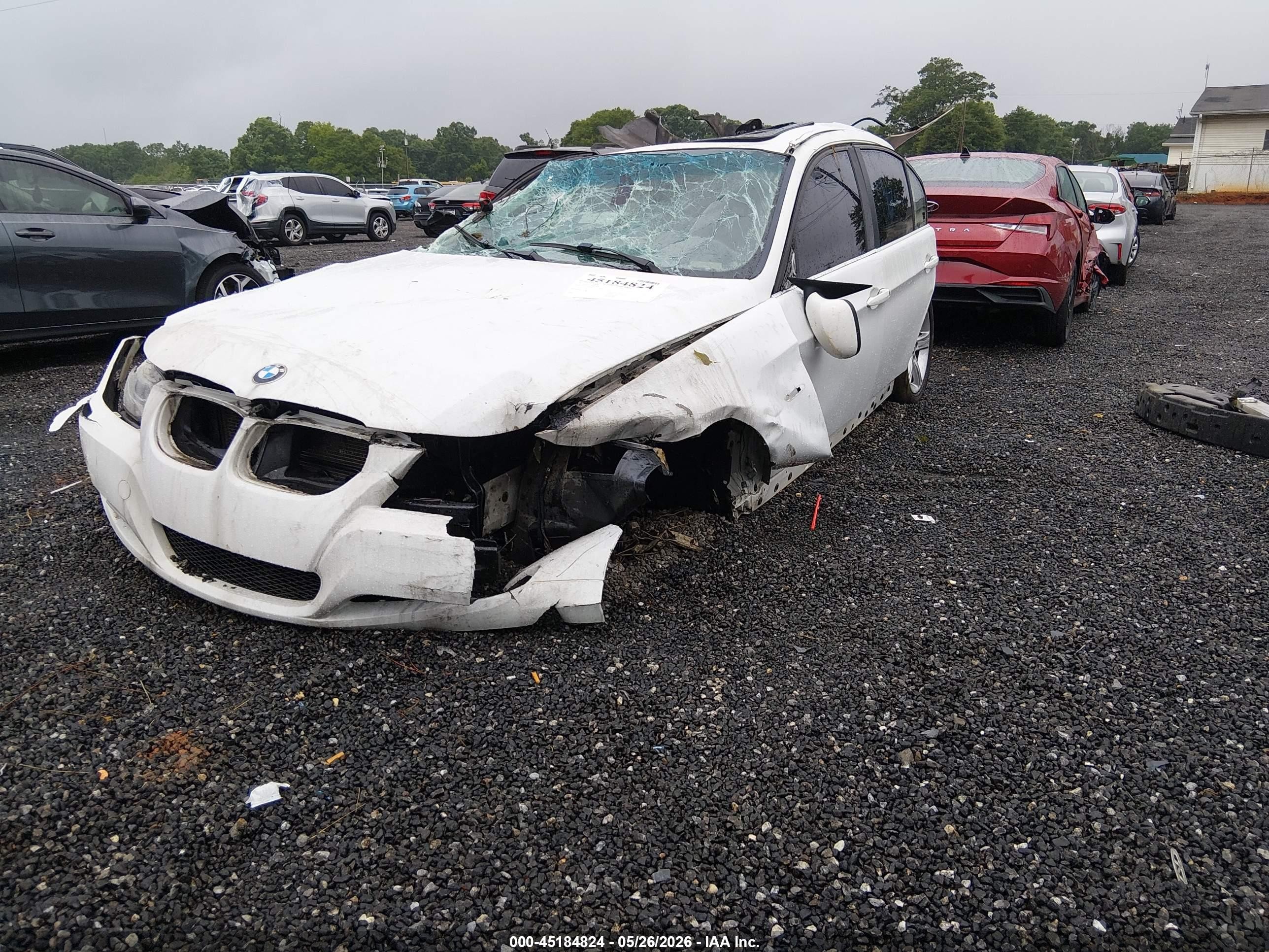 2011 Bmw 335d   Белый vin: WBAPN7C56BA780791