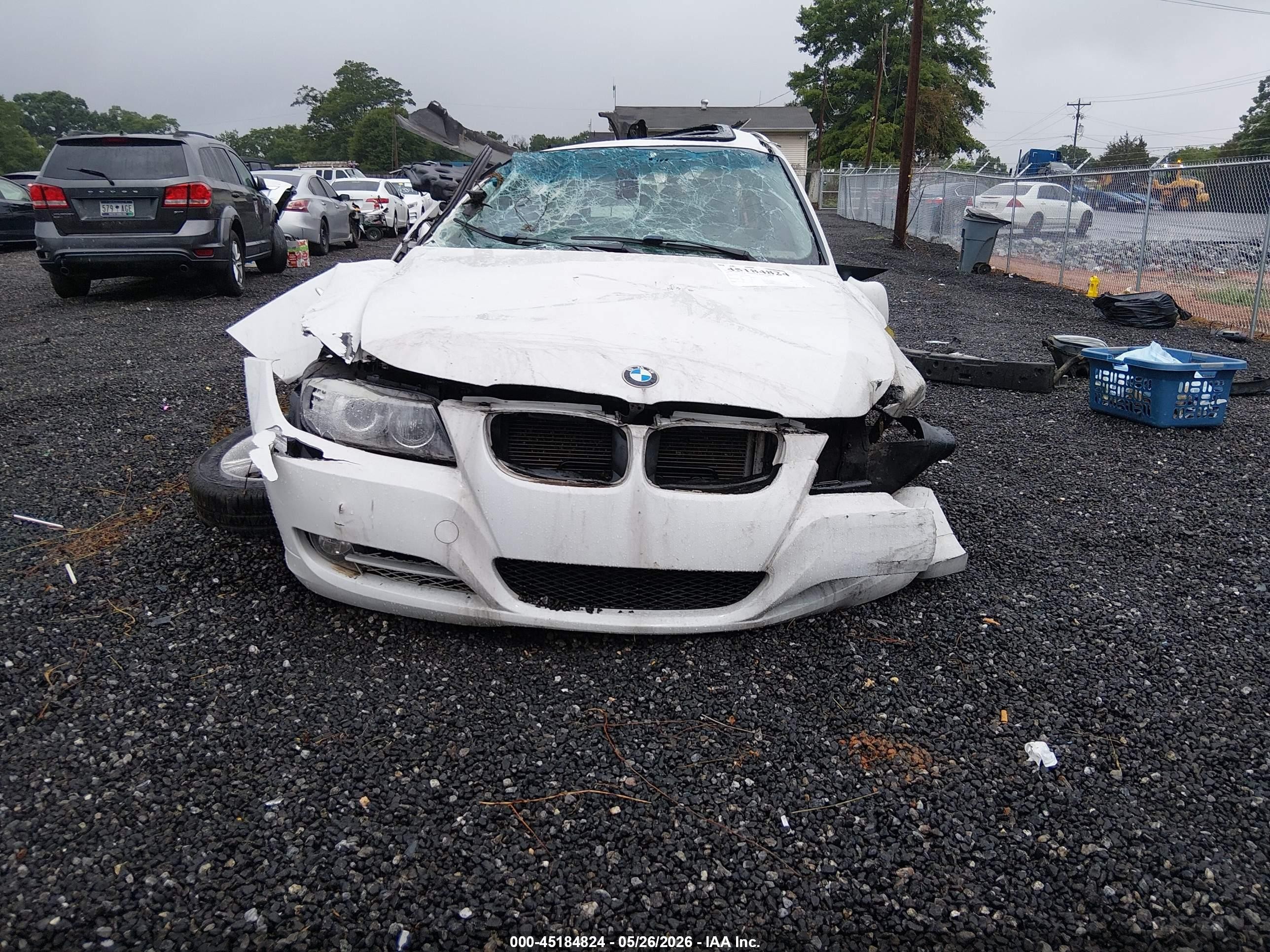 2011 Bmw 335d   Белый vin: WBAPN7C56BA780791