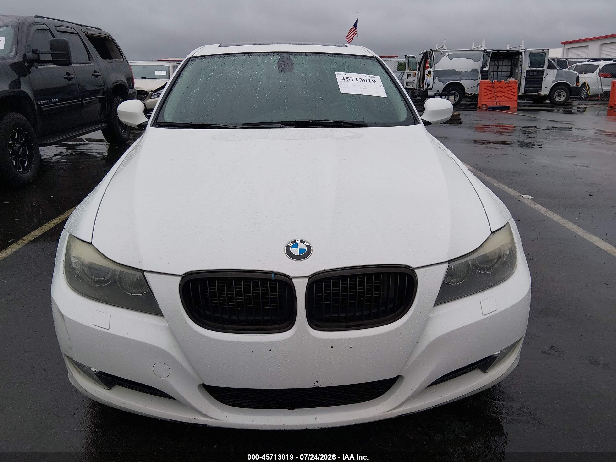 2011 Bmw 335d   White vin: WBAPN7C56BF184308