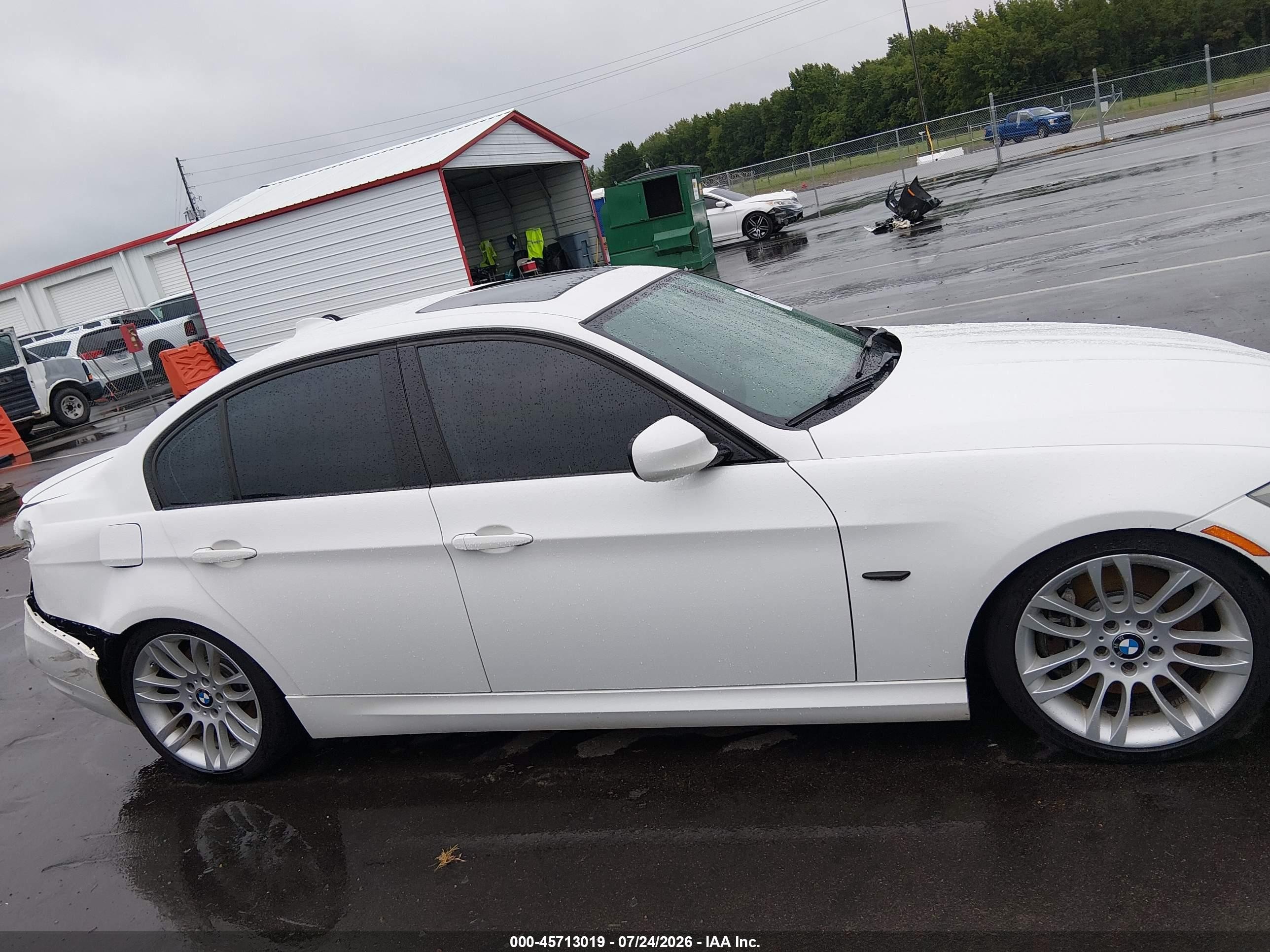 2011 Bmw 335d   White vin: WBAPN7C56BF184308