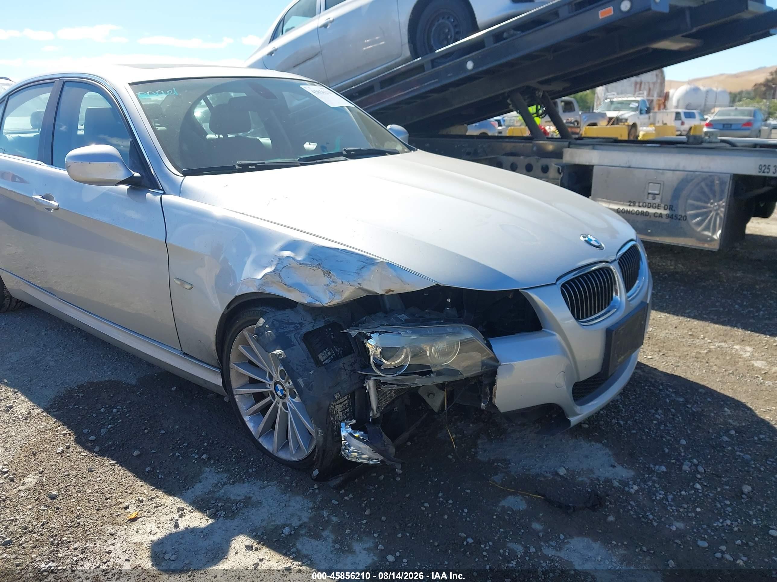 2010 Bmw 335d   Silver vin: WBAPN7C57AA266933