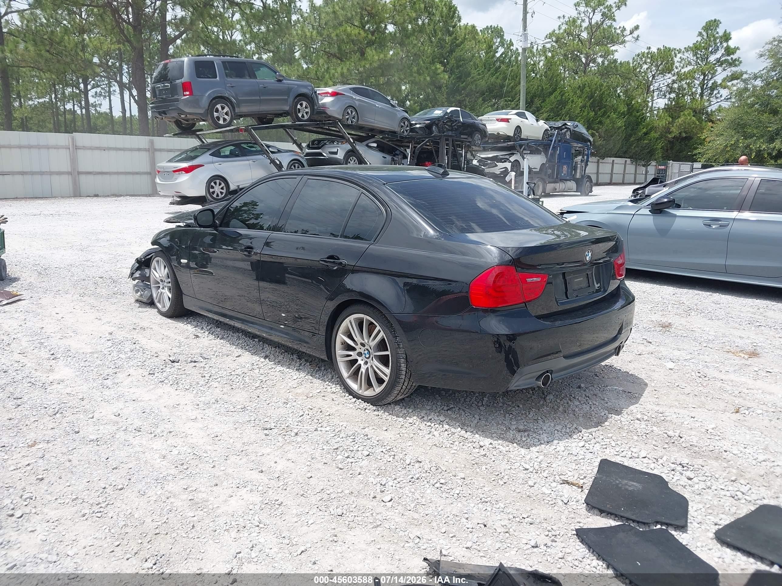2011 Bmw 335d   Black vin: WBAPN7C57BA781707