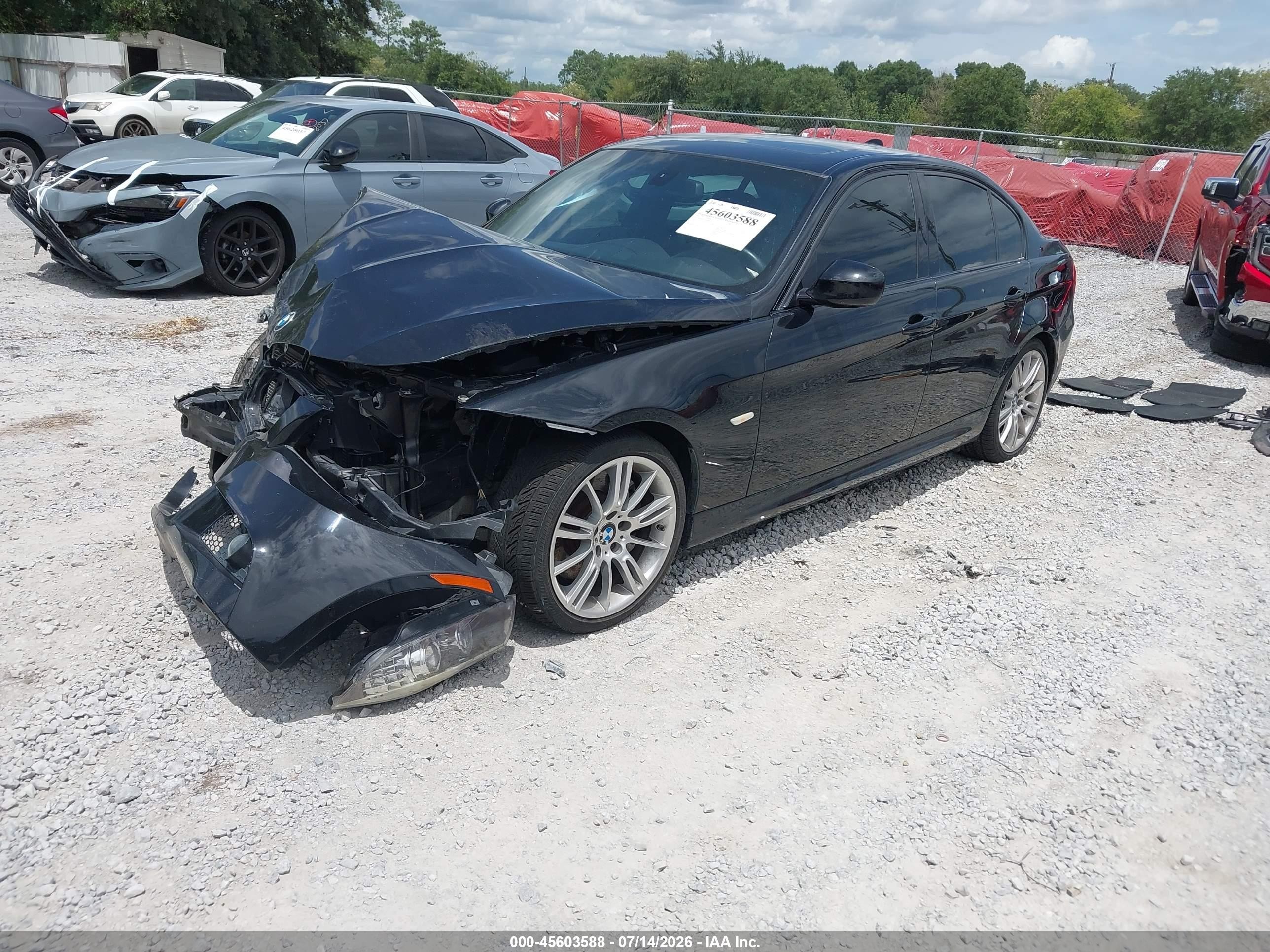 2011 Bmw 335d   Black vin: WBAPN7C57BA781707
