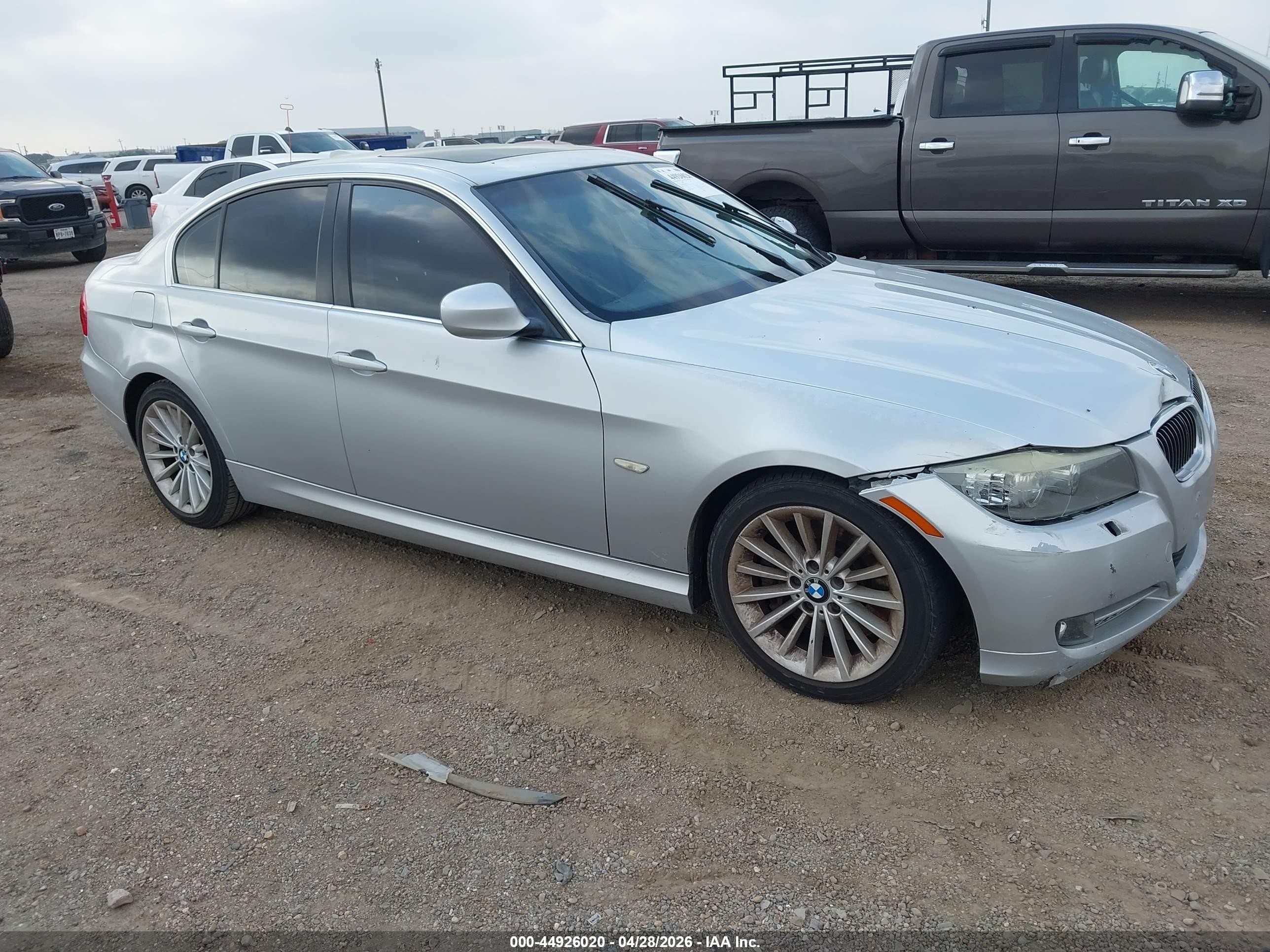 2011 Bmw 335d   Silver vin: WBAPN7C57BA948261