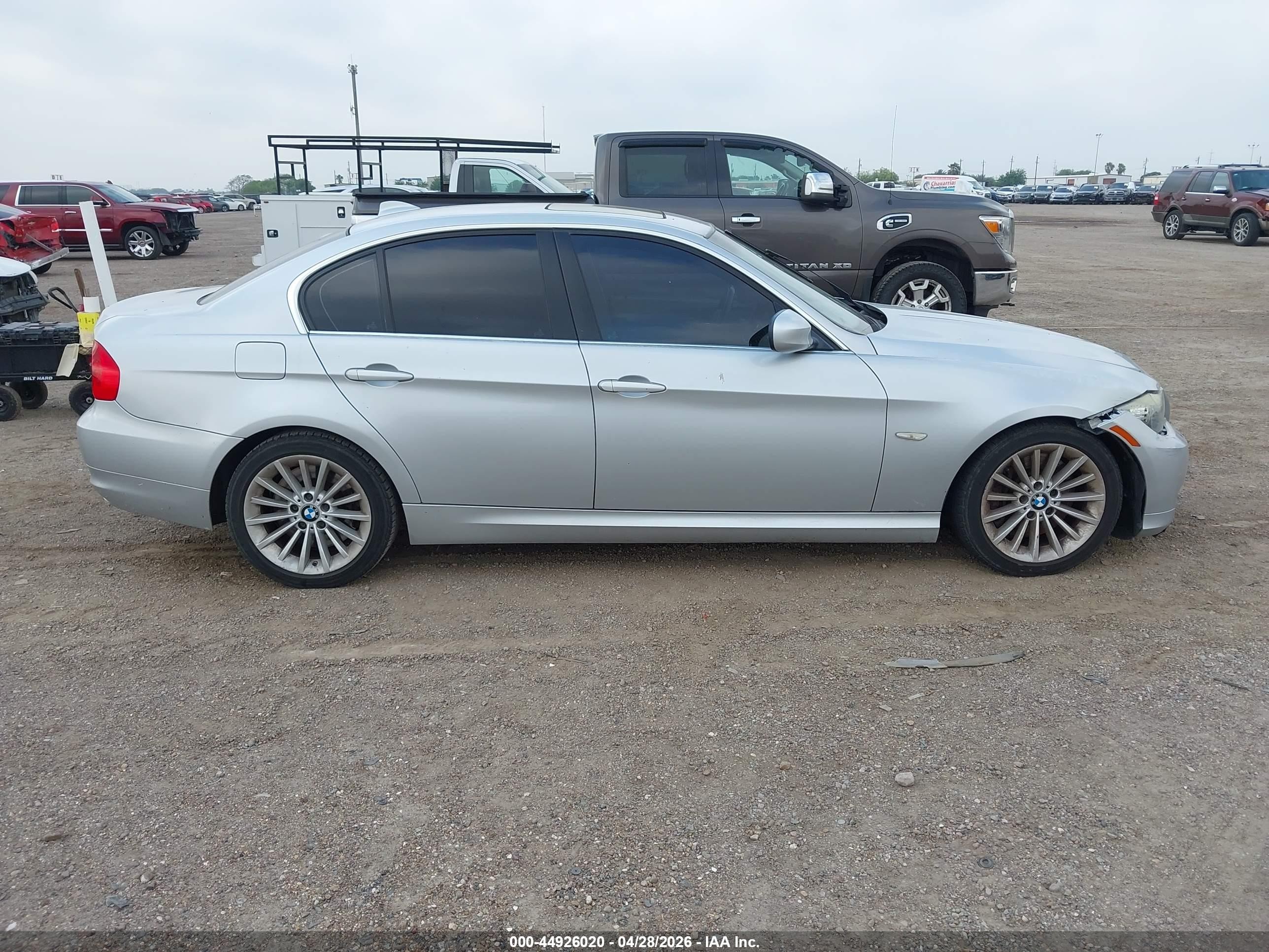 2011 Bmw 335d   Silver vin: WBAPN7C57BA948261