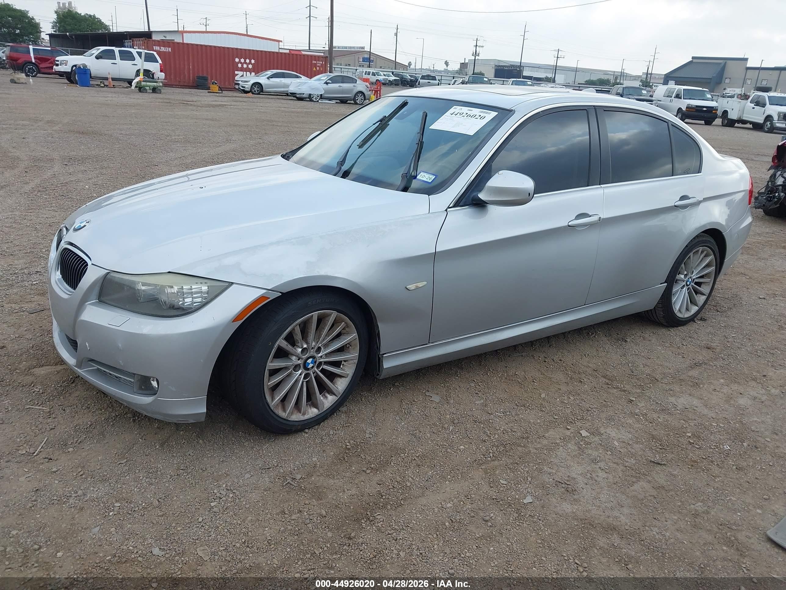 2011 Bmw 335d   Silver vin: WBAPN7C57BA948261