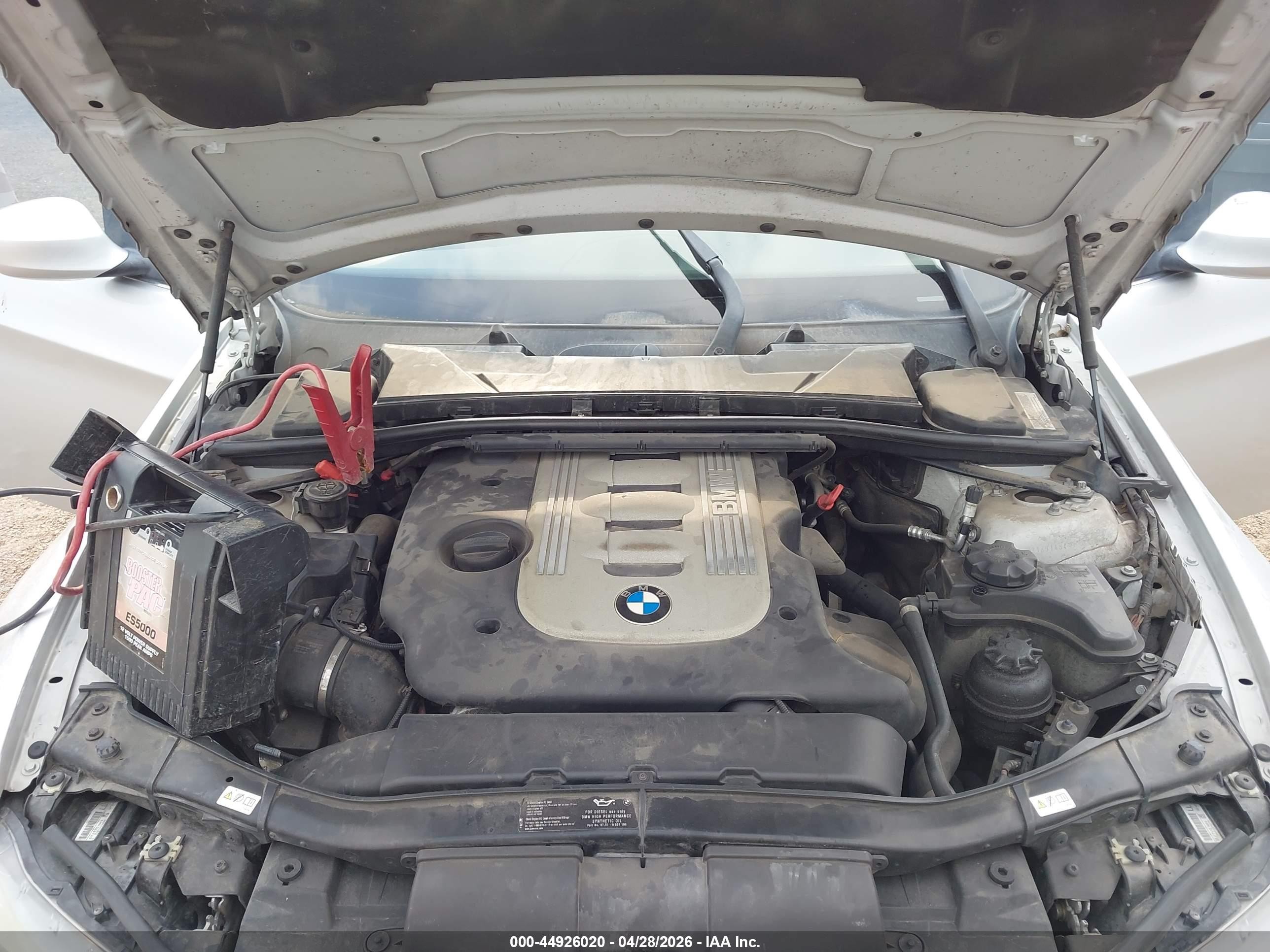 2011 Bmw 335d   Silver vin: WBAPN7C57BA948261