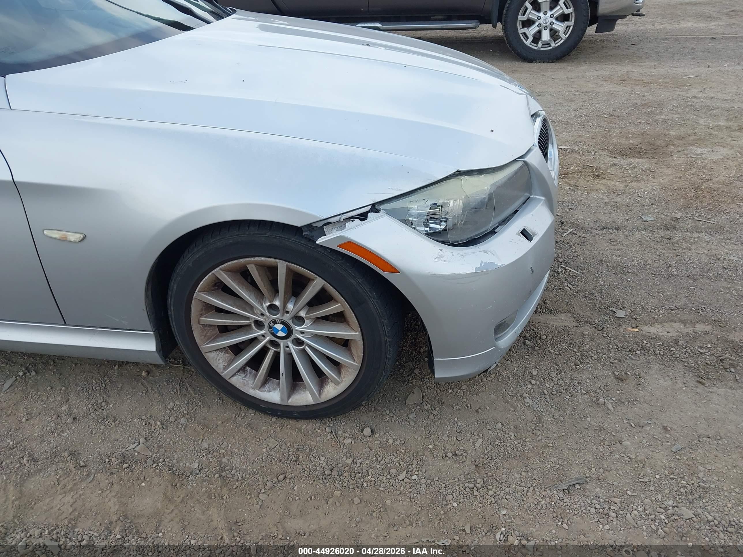 2011 Bmw 335d   Silver vin: WBAPN7C57BA948261