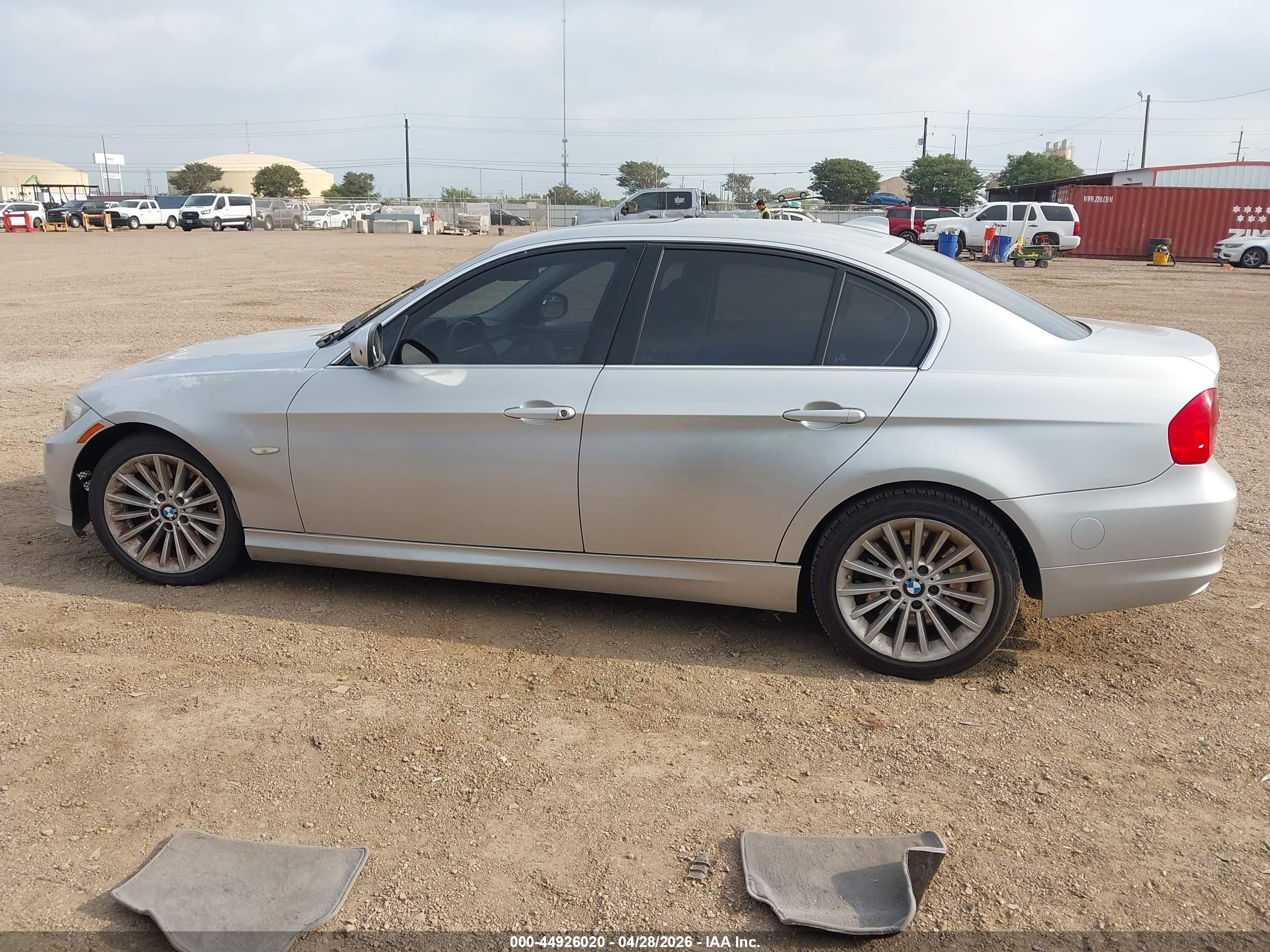 2011 Bmw 335d   Silver vin: WBAPN7C57BA948261