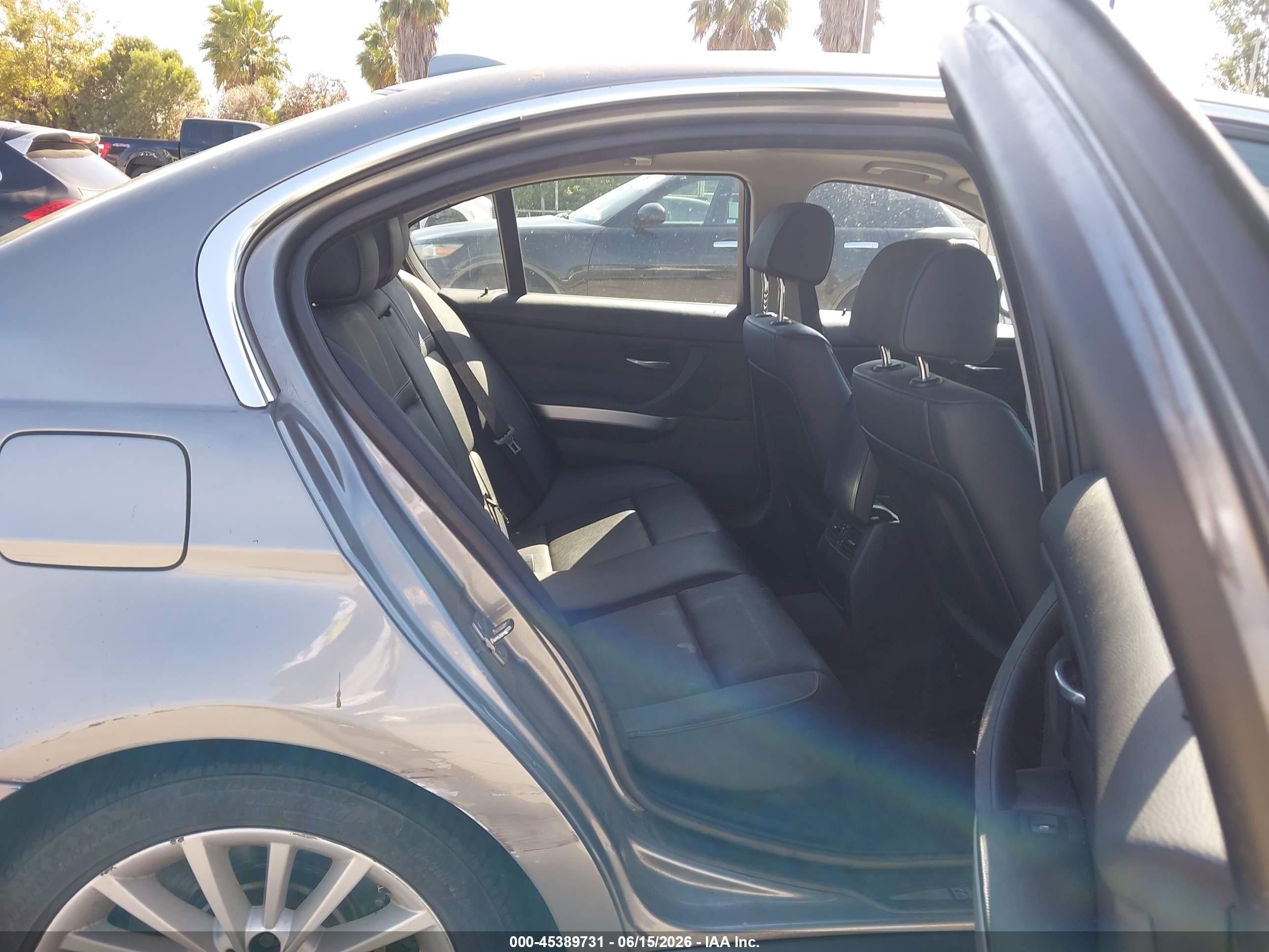 2010 Bmw 335d   Gray vin: WBAPN7C58AA778507