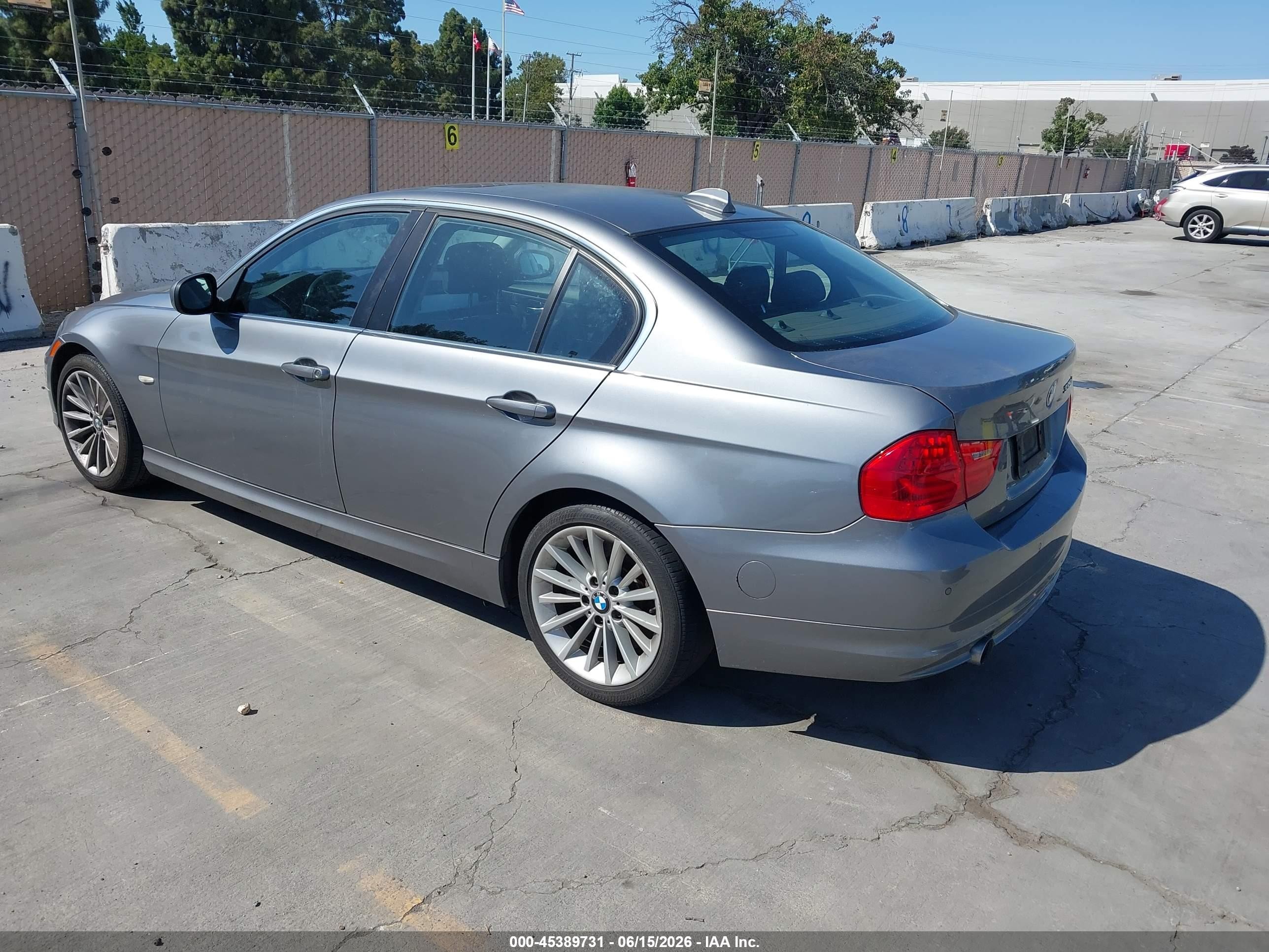2010 Bmw 335d   Gray vin: WBAPN7C58AA778507