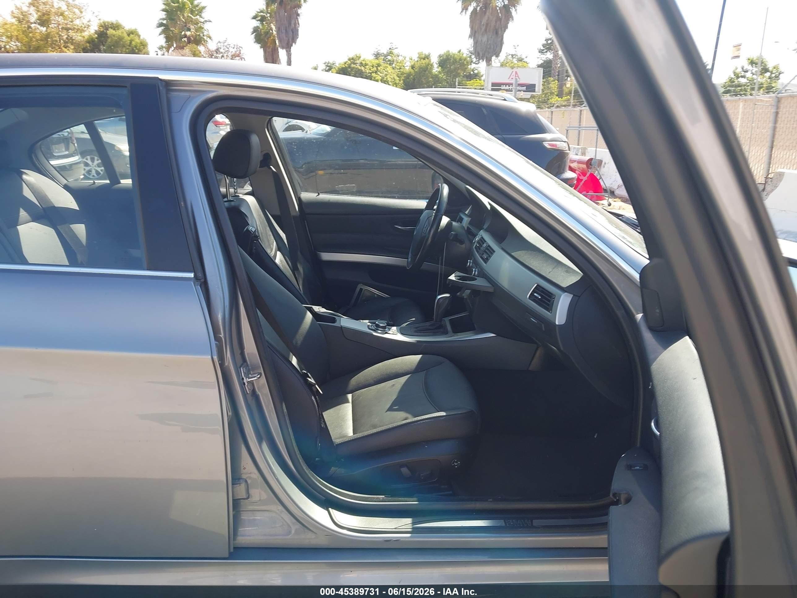 2010 Bmw 335d   Gray vin: WBAPN7C58AA778507