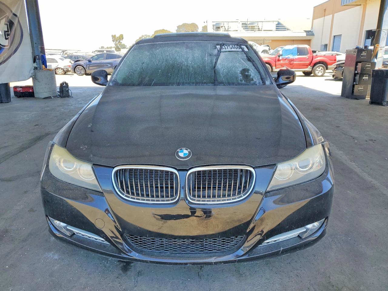 2011 Bmw 335 D Black vin: WBAPN7C58BA949208