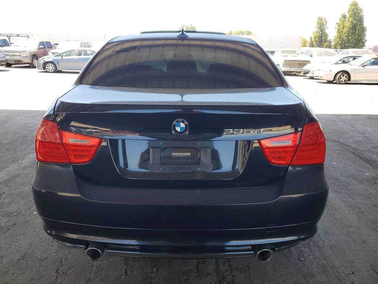 2011 Bmw 335 D Black vin: WBAPN7C58BA949208