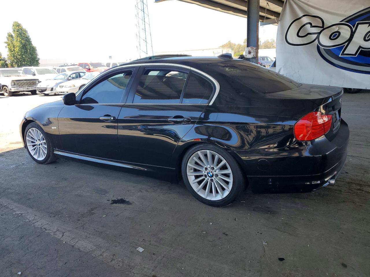 2011 Bmw 335 D Black vin: WBAPN7C58BA949208