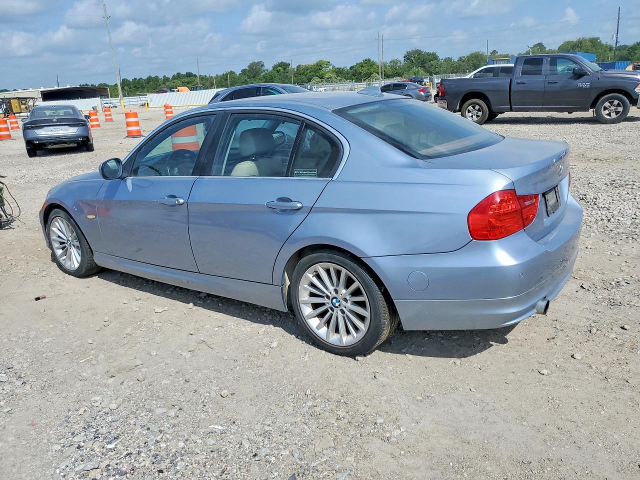 2011 Bmw 335 D Silver vin: WBAPN7C58BF184262