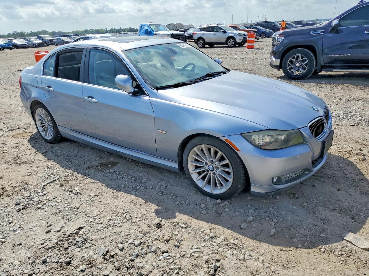 2011 Bmw 335 D Silver vin: WBAPN7C58BF184262