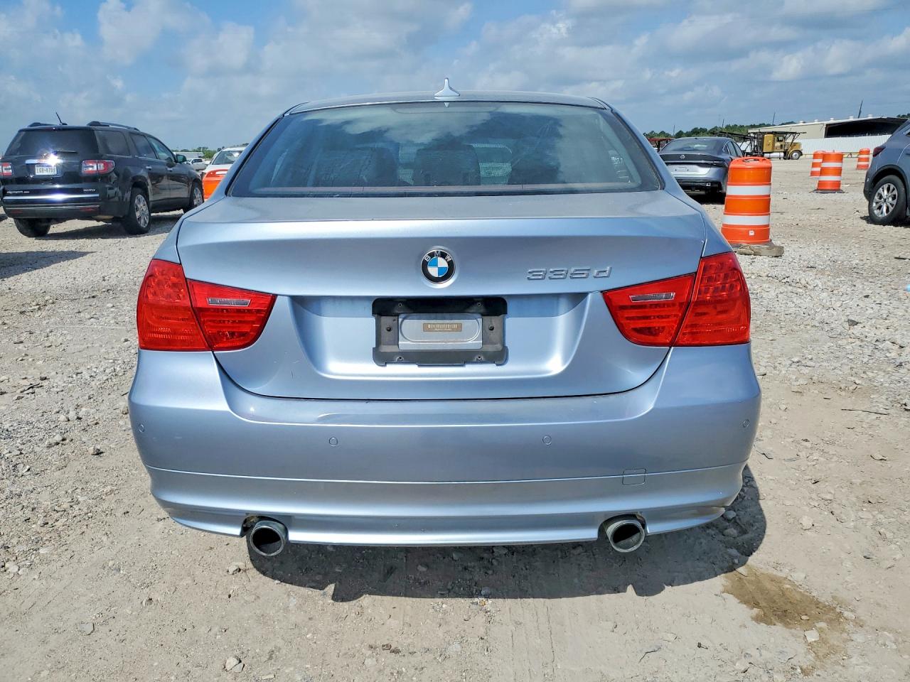 2011 Bmw 335 D Silver vin: WBAPN7C58BF184262