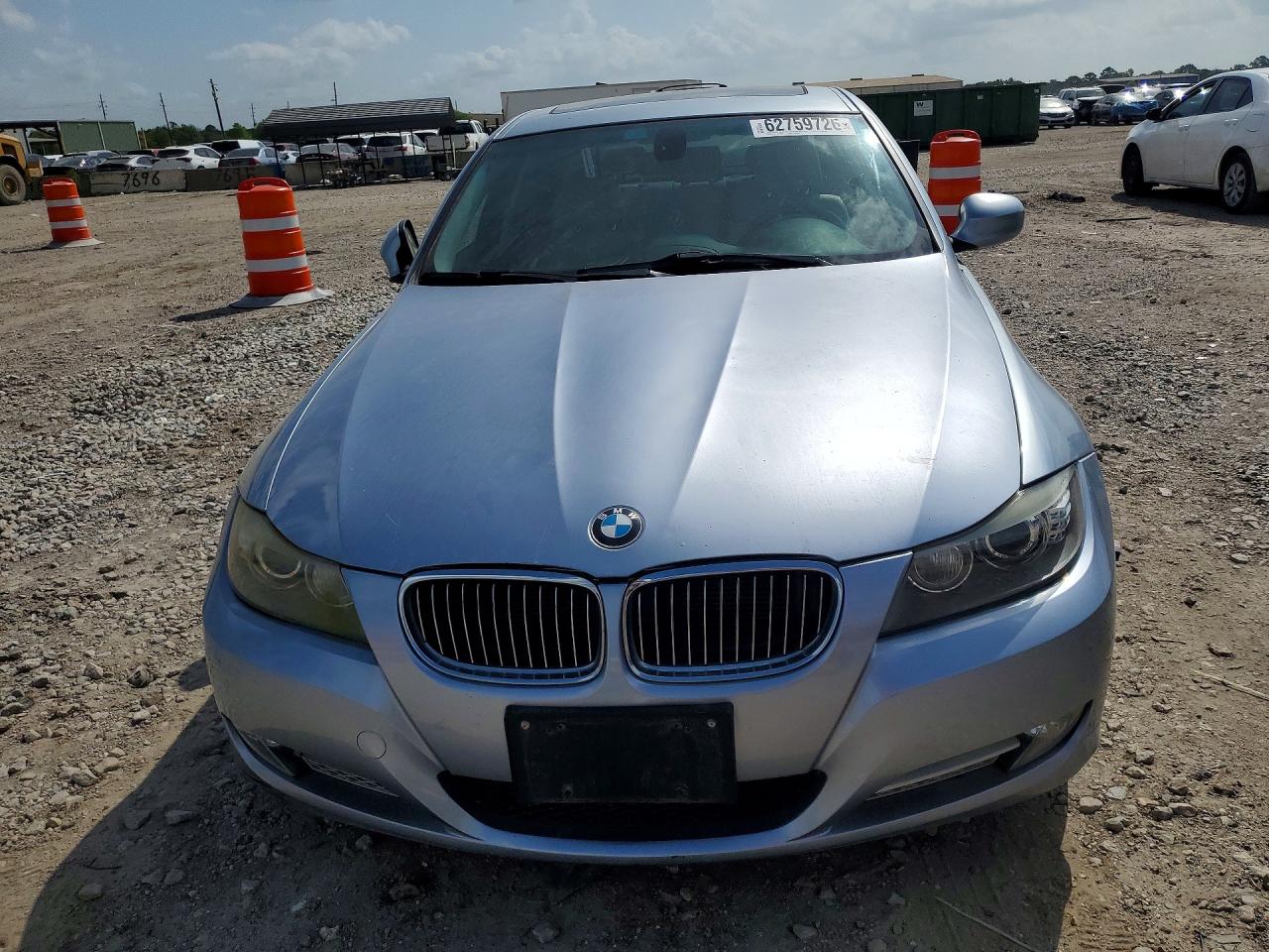 2011 Bmw 335 D Silver vin: WBAPN7C58BF184262