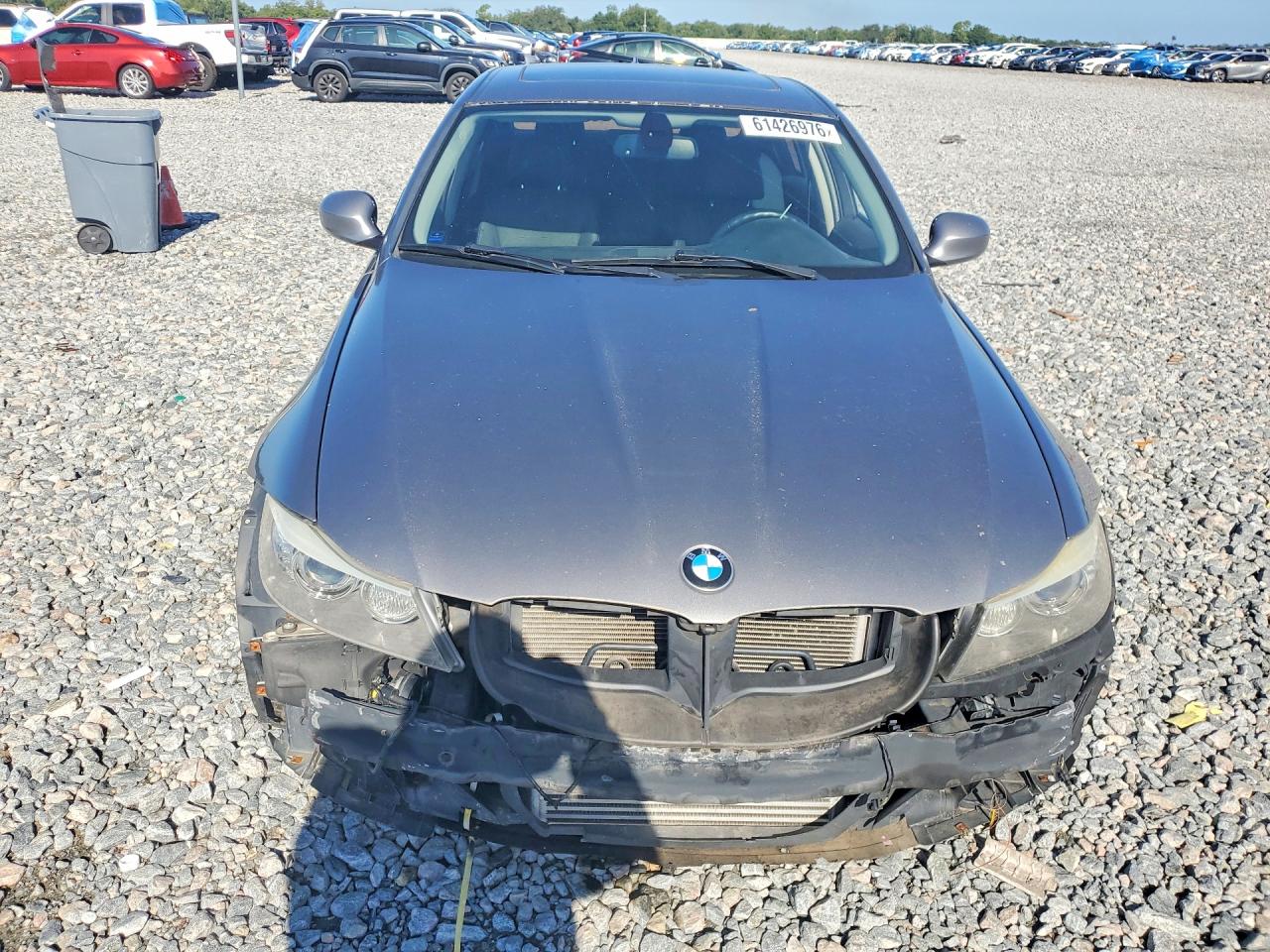 2011 Bmw 335 D Gray vin: WBAPN7C59BA781241