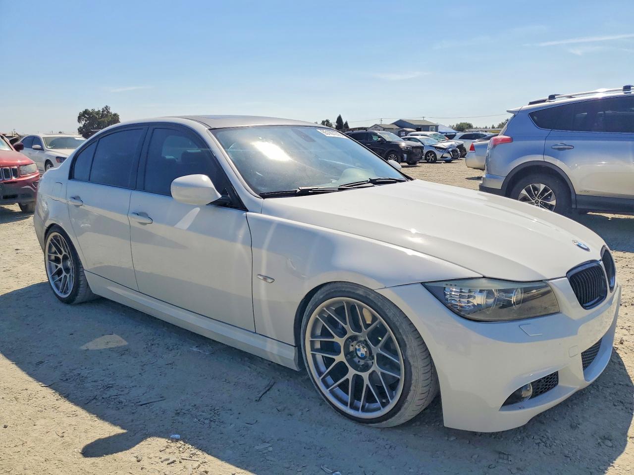 2011 Bmw 335 D Белый vin: WBAPN7C59BA782101