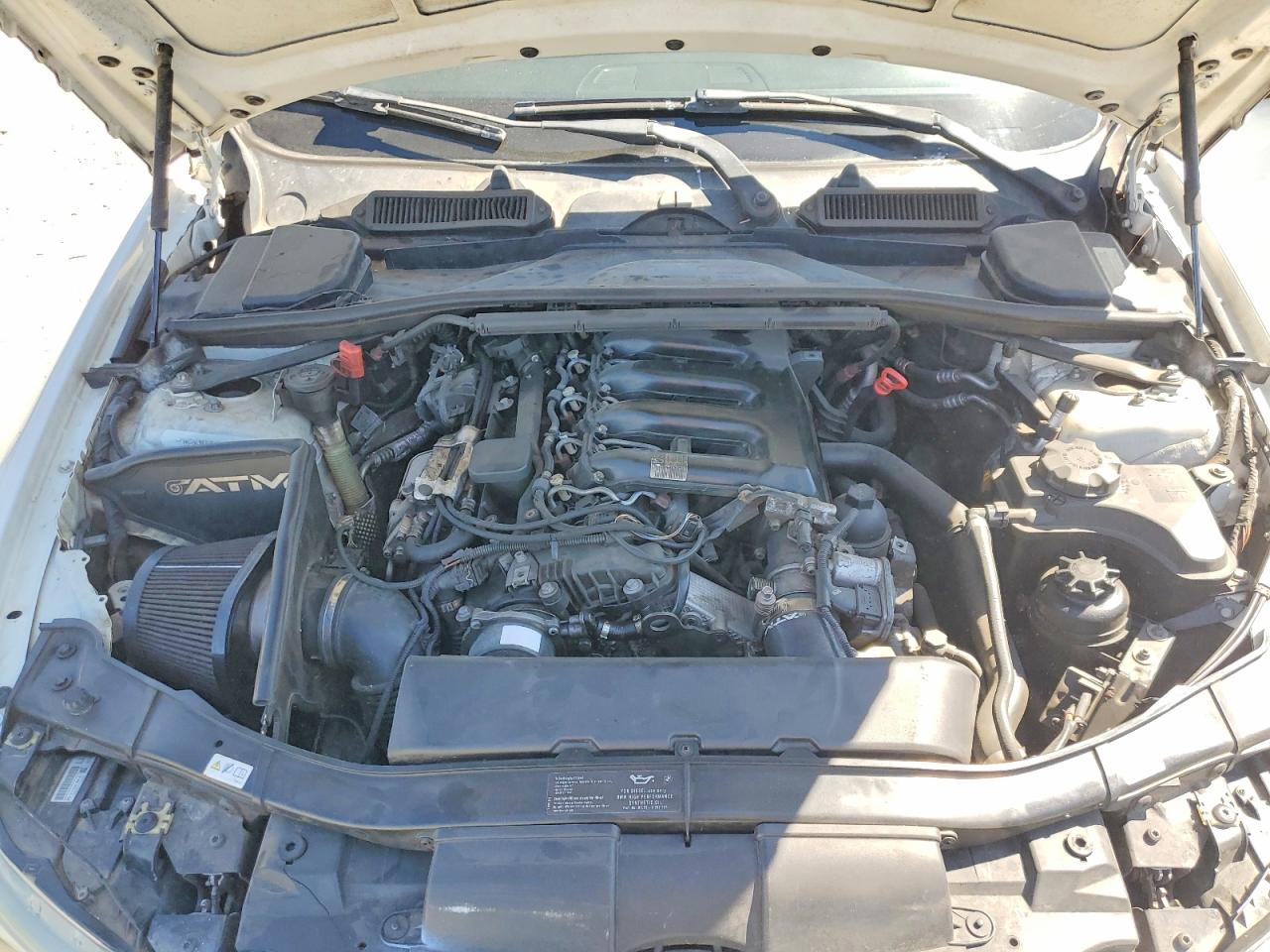 2011 Bmw 335 D Белый vin: WBAPN7C59BA782101