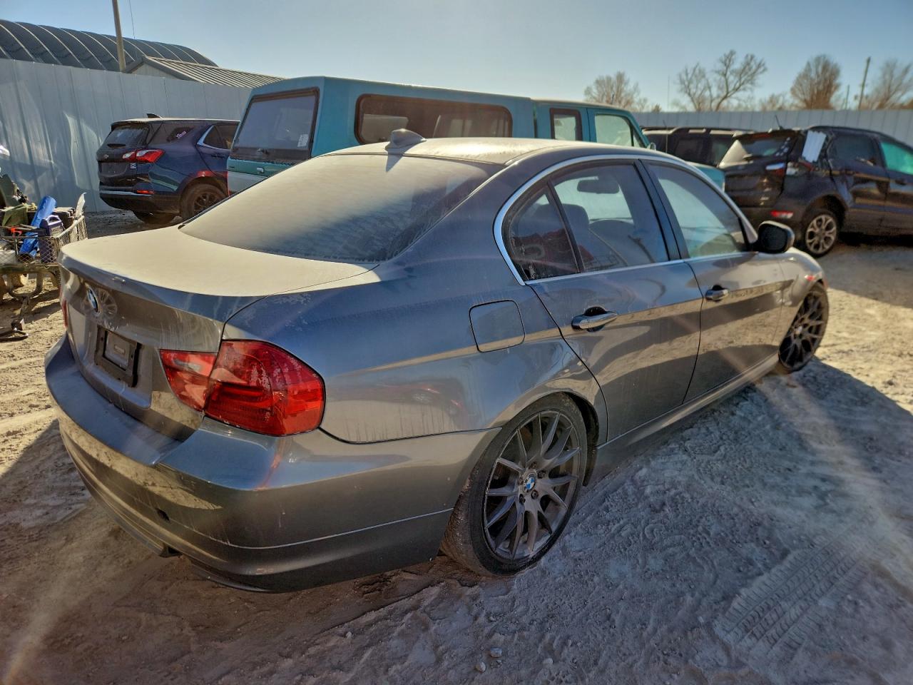 2011 Bmw 3 Series 328i Gray vin: WBAPN7C59BF183976