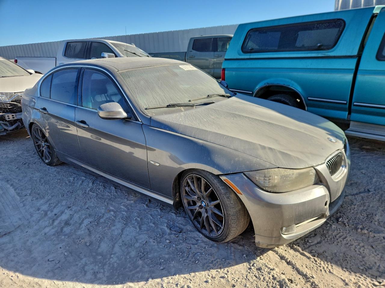 2011 Bmw 3 Series 328i Gray vin: WBAPN7C59BF183976