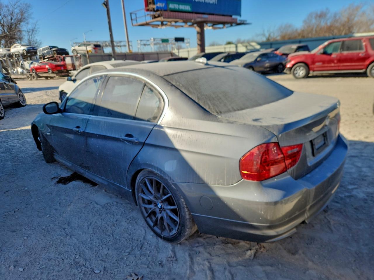 2011 Bmw 3 Series 328i Gray vin: WBAPN7C59BF183976