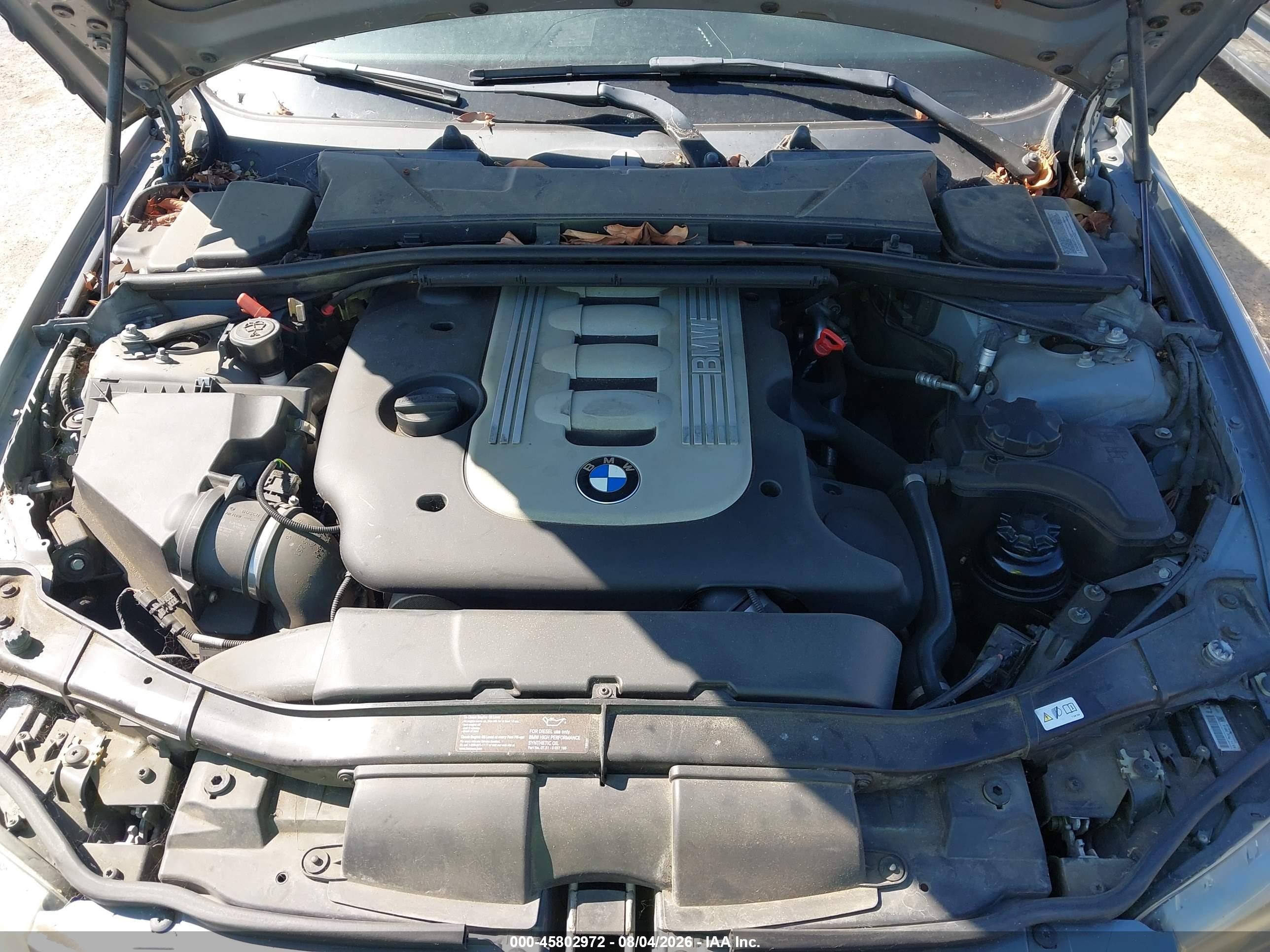 2011 Bmw 335d   Gray vin: WBAPN7C5XBA949419