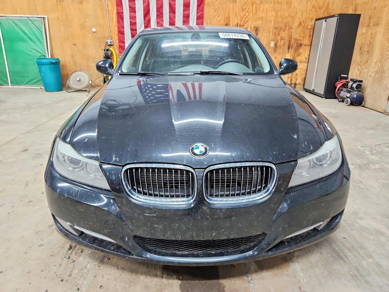 2011 Bmw 335 D Black vin: WBAPN7C5XBF184554