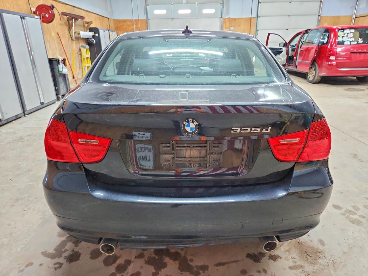 2011 Bmw 335 D Black vin: WBAPN7C5XBF184554