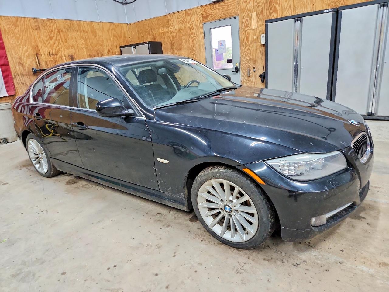 2011 Bmw 335 D Black vin: WBAPN7C5XBF184554