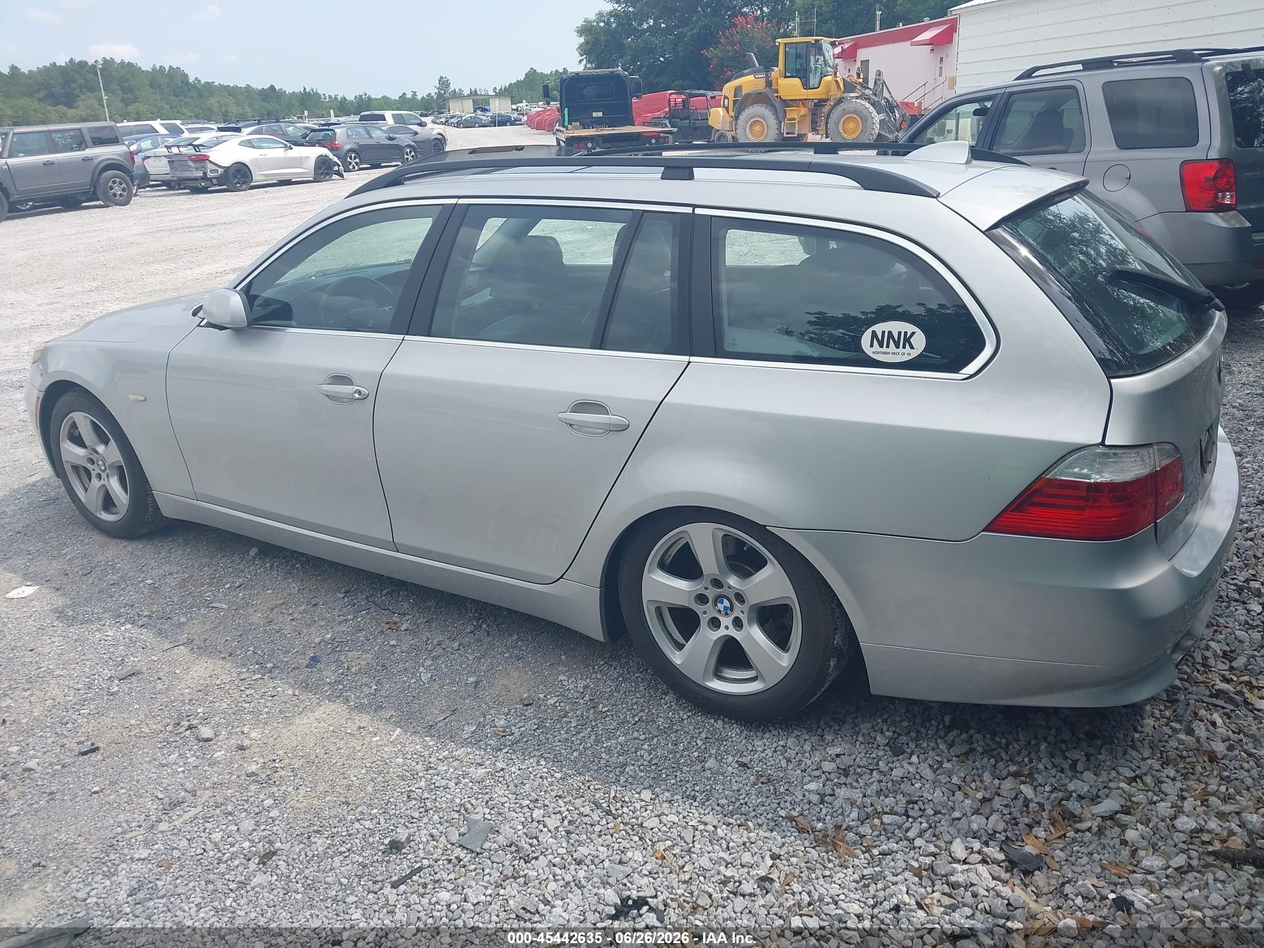 2008 Bmw 535xi Серебряный vin: WBAPT73518CX00641
