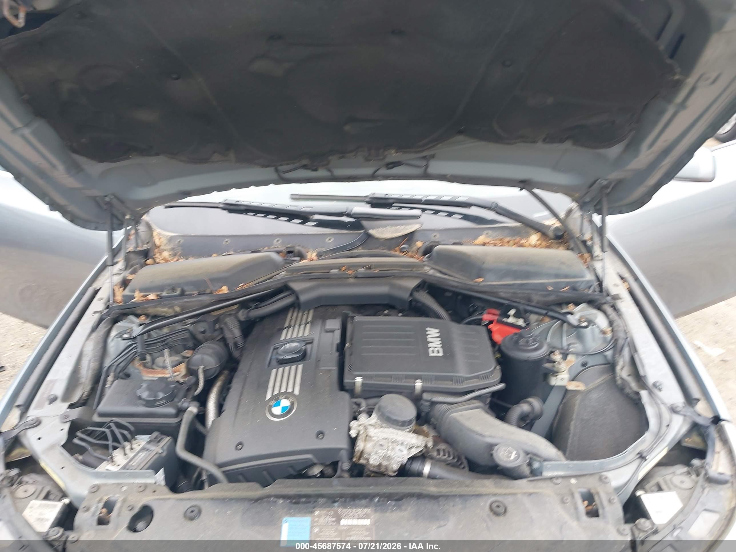 2008 Bmw 535xi   Gray vin: WBAPT73528CX00390