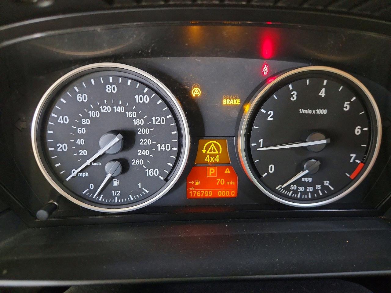 2008 Bmw 535 Xi Blue vin: WBAPT73528CX00888
