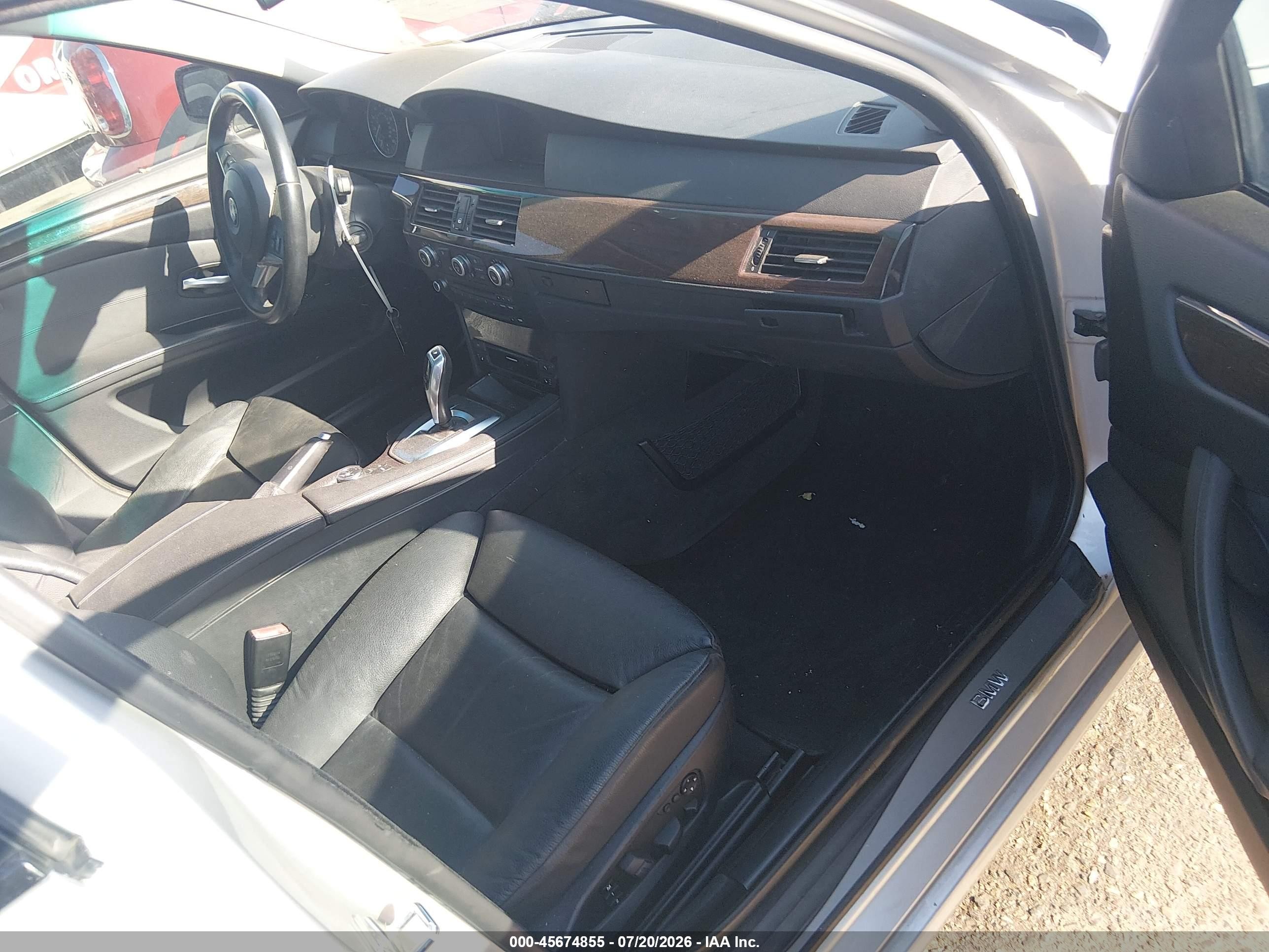 2009 Bmw 535i Xdrive Серебряный vin: WBAPT73529CX02433