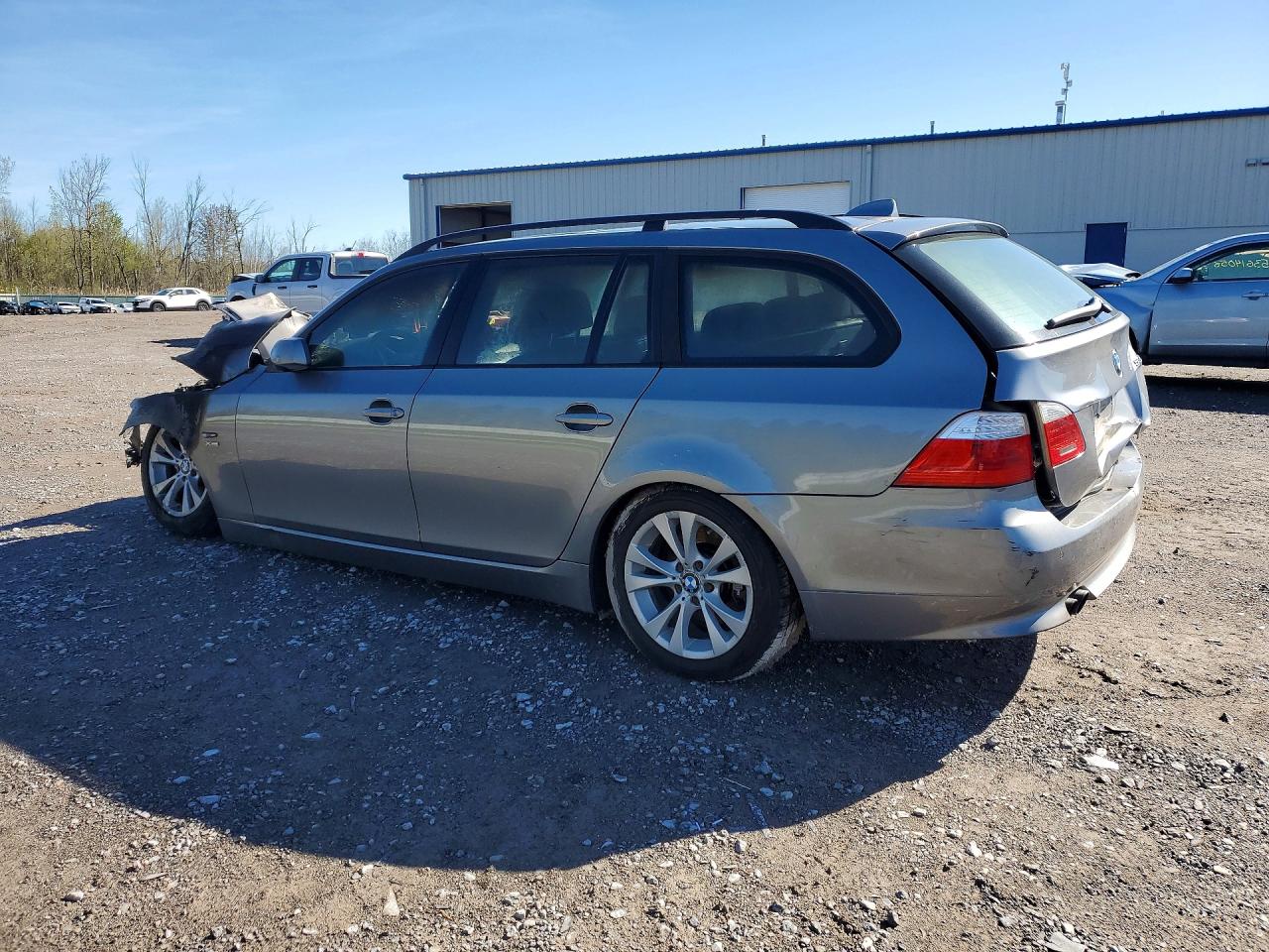 2009 Bmw 535 Xi Silver vin: WBAPT73539CX02523