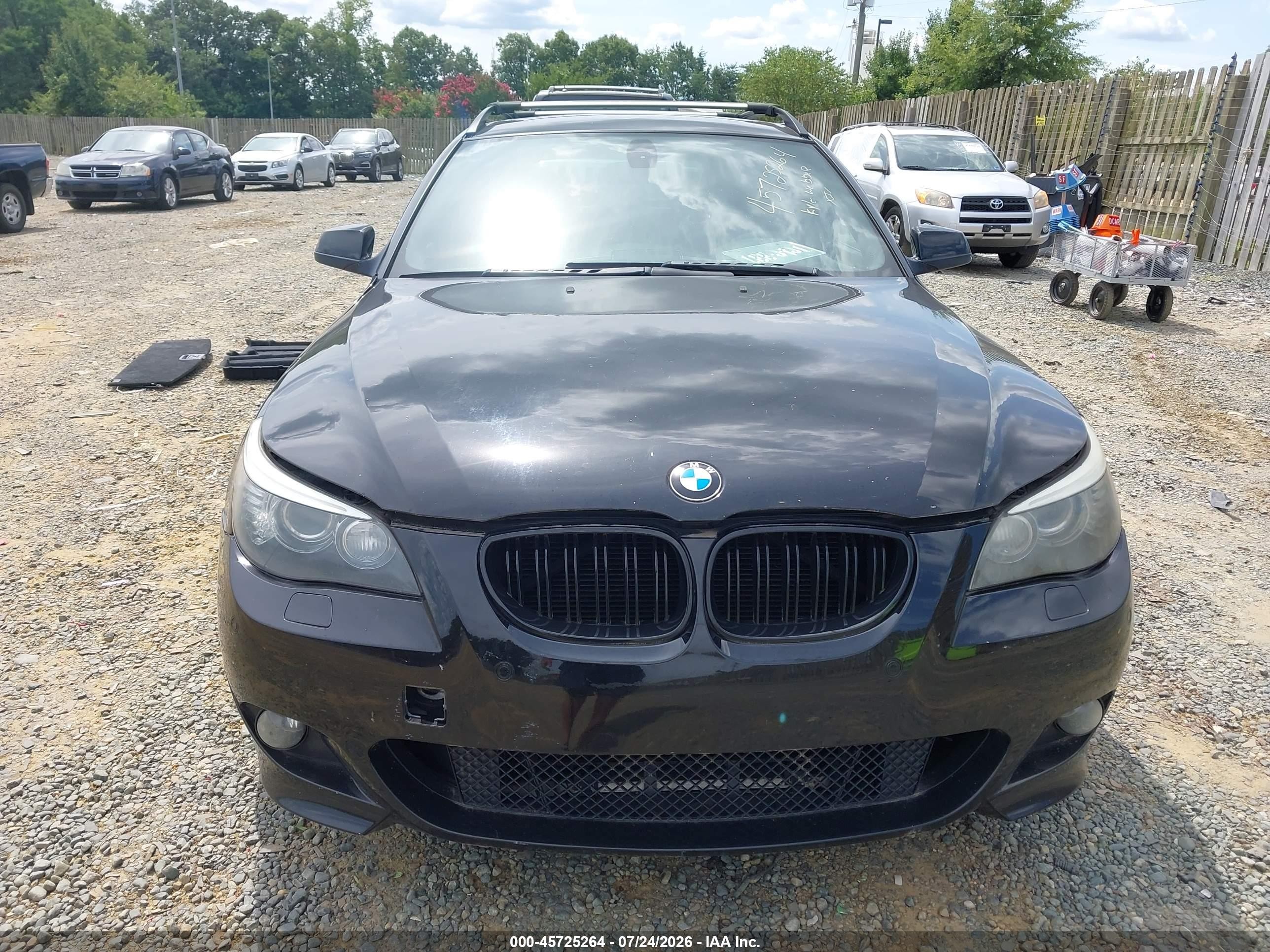 2010 Bmw 535i Xdrive Black vin: WBAPT7C54AC237562