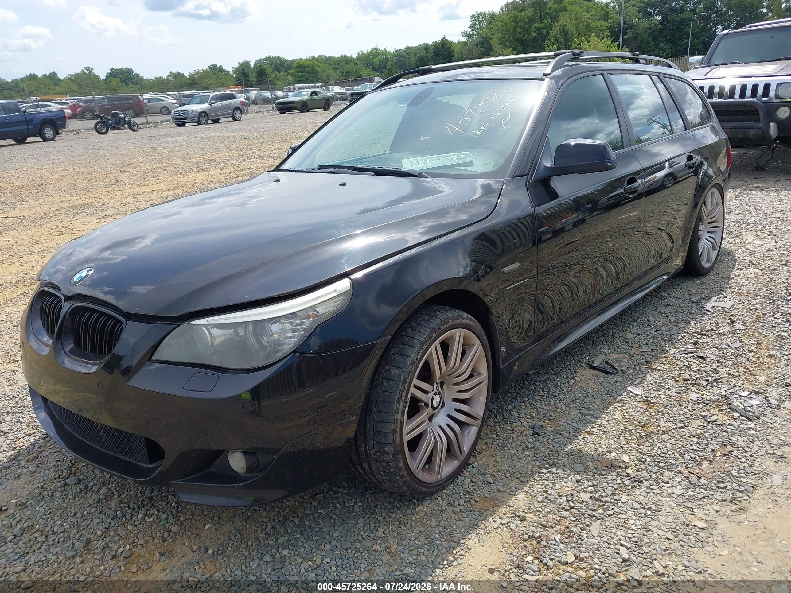 2010 Bmw 535i Xdrive Black vin: WBAPT7C54AC237562