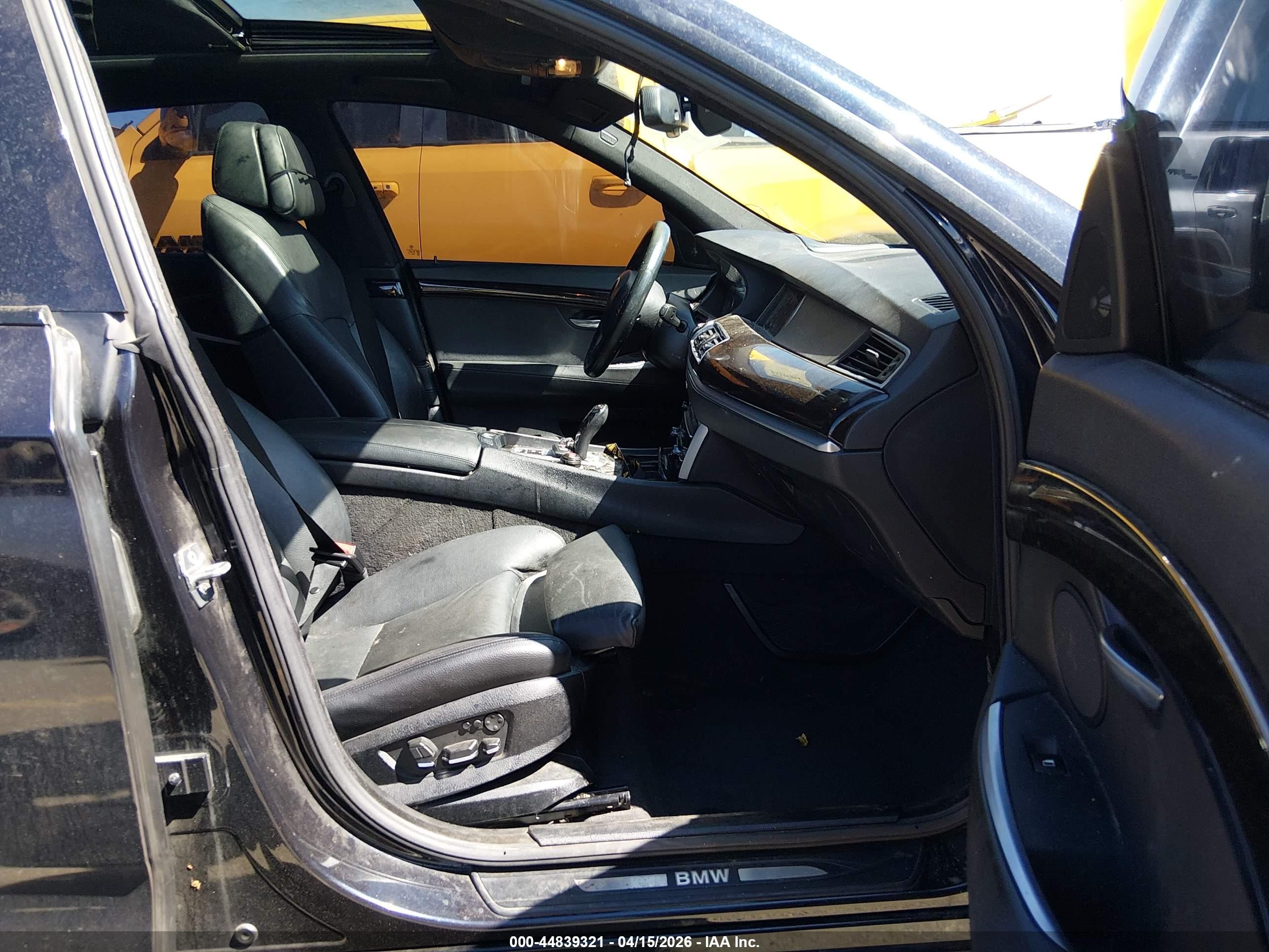 2013 Bmw 550i Gran Turismo   Blue vin: WBASN0C56DDW92679