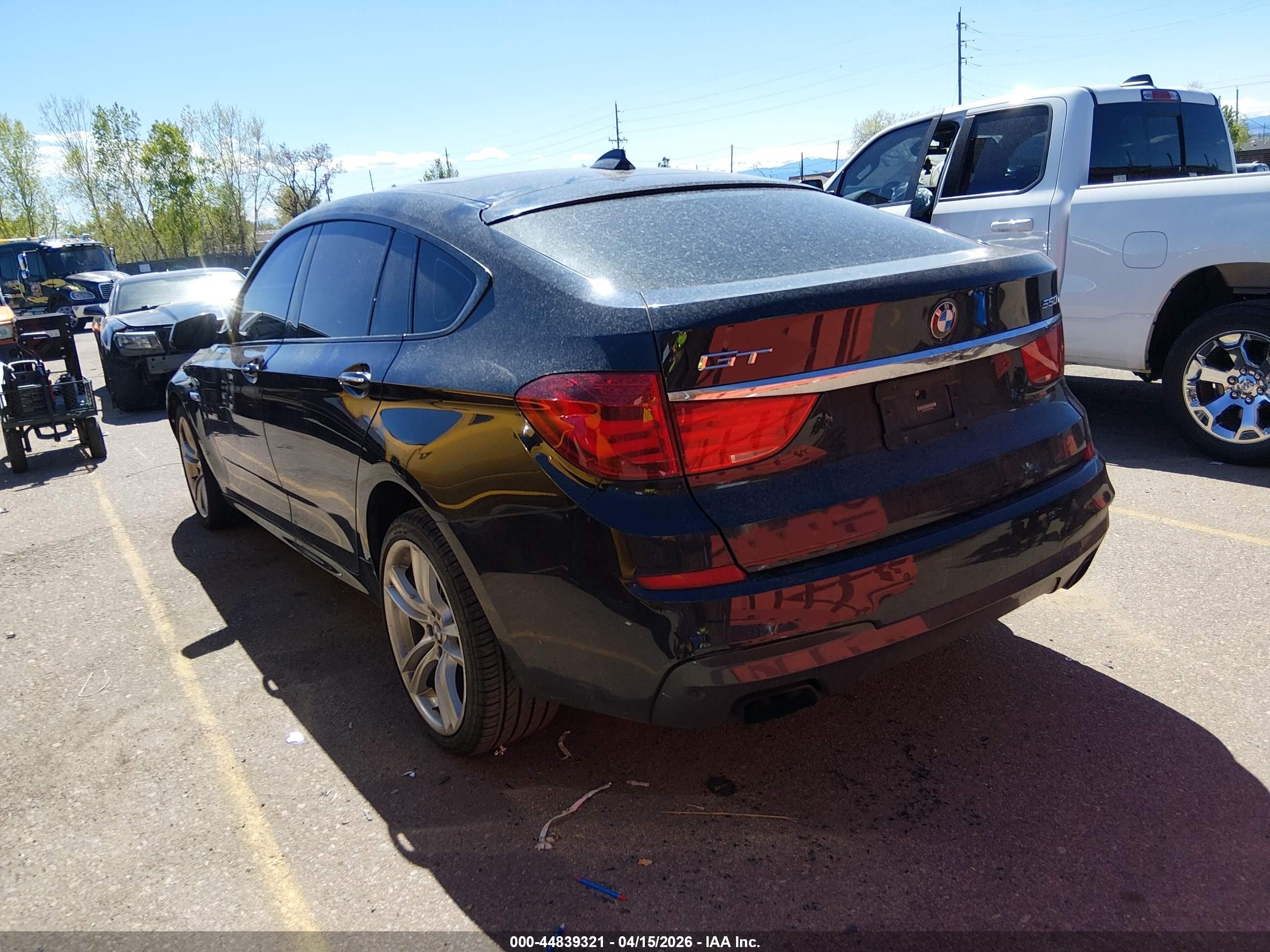 2013 Bmw 550i Gran Turismo   Blue vin: WBASN0C56DDW92679