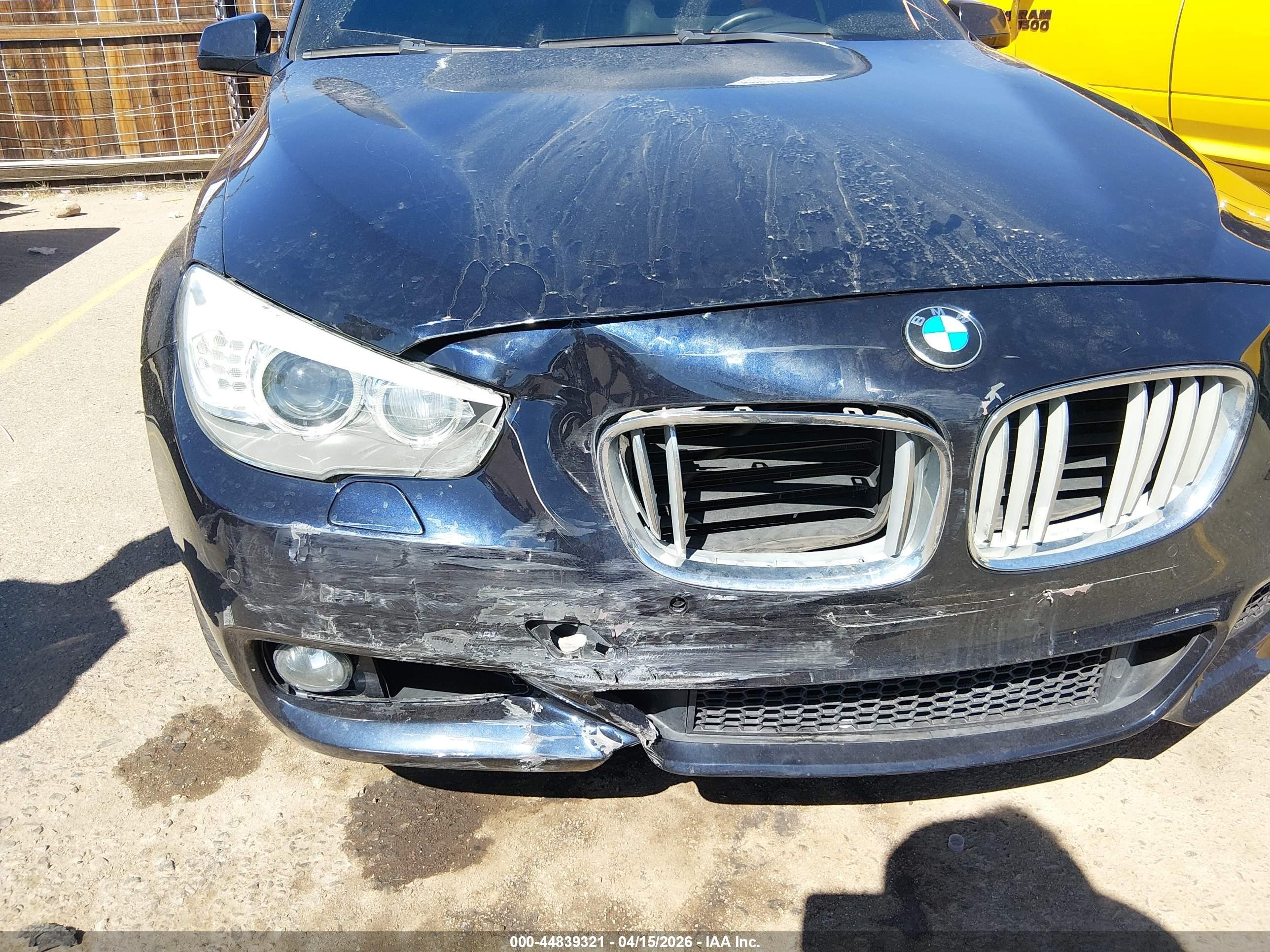 2013 Bmw 550i Gran Turismo   Blue vin: WBASN0C56DDW92679