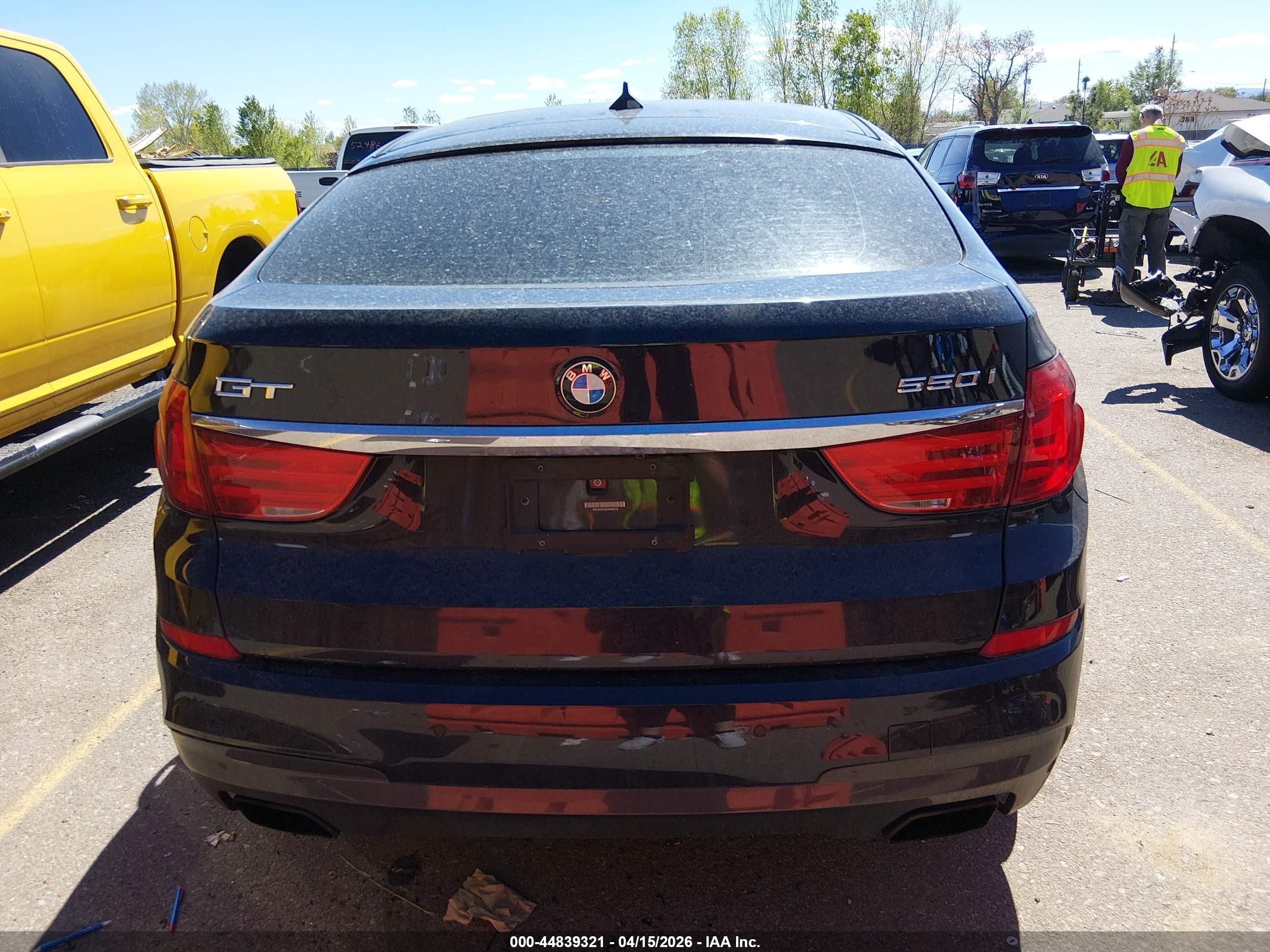 2013 Bmw 550i Gran Turismo   Blue vin: WBASN0C56DDW92679