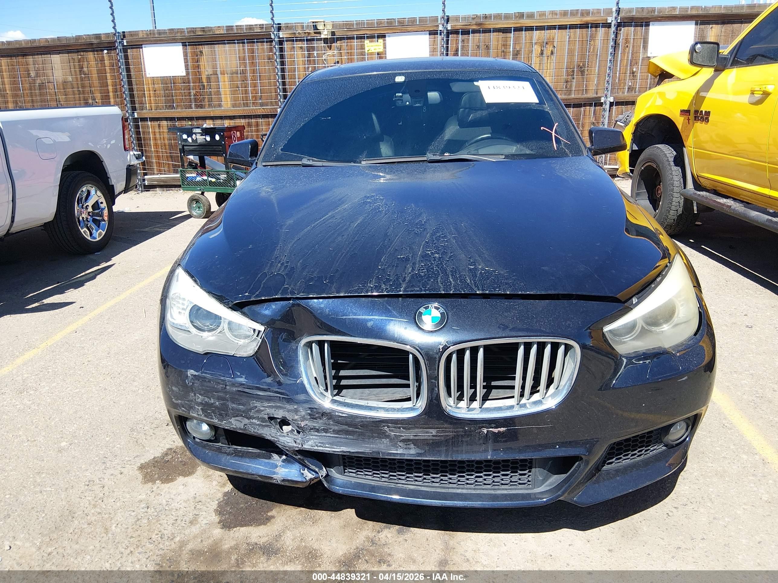 2013 Bmw 550i Gran Turismo   Blue vin: WBASN0C56DDW92679